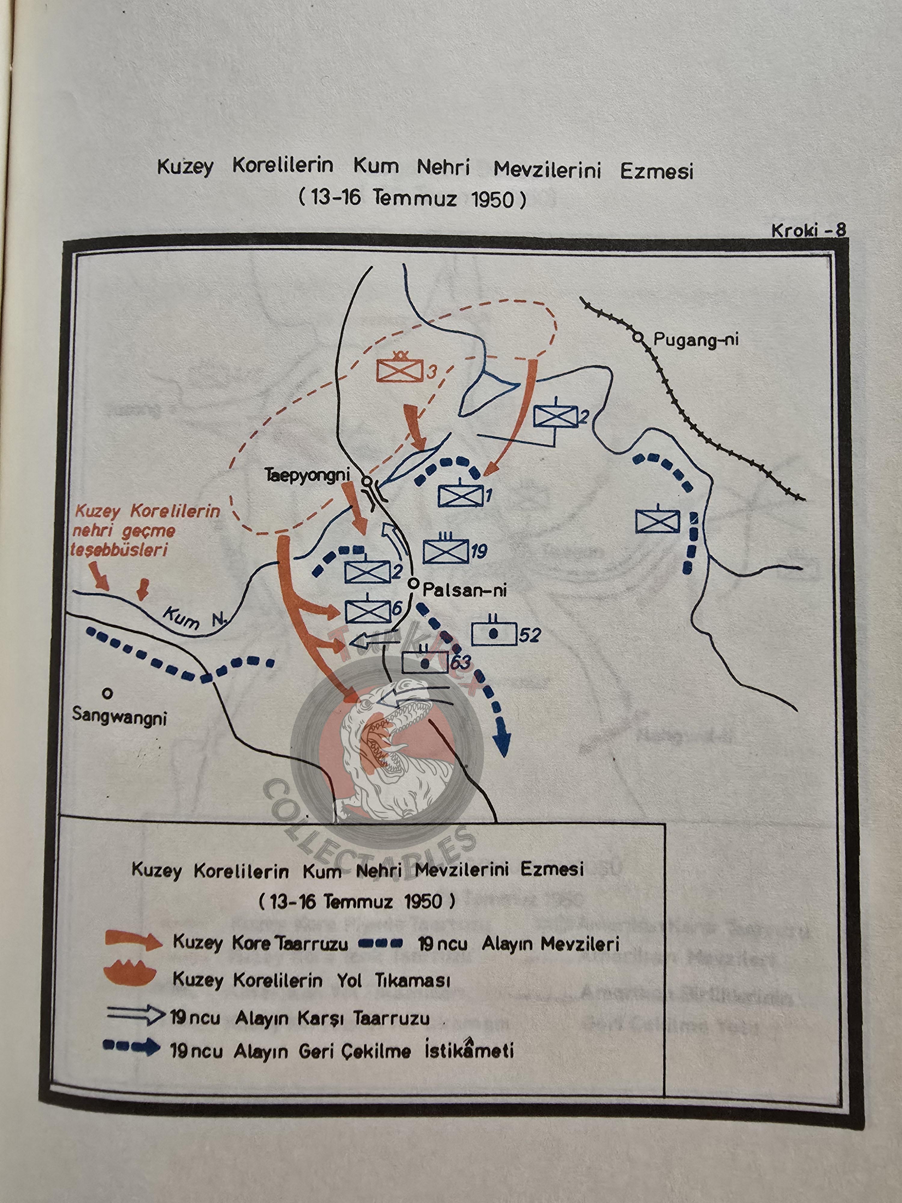 Lessons to be Learned from the Korean War Turkey Book 1979 with Maps Korea
