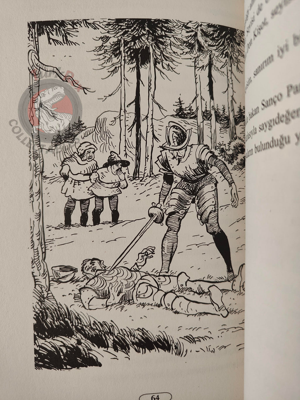 Miguel de Cervantes – Don Quixote 2007 Turkish Book Turkey Illustrated