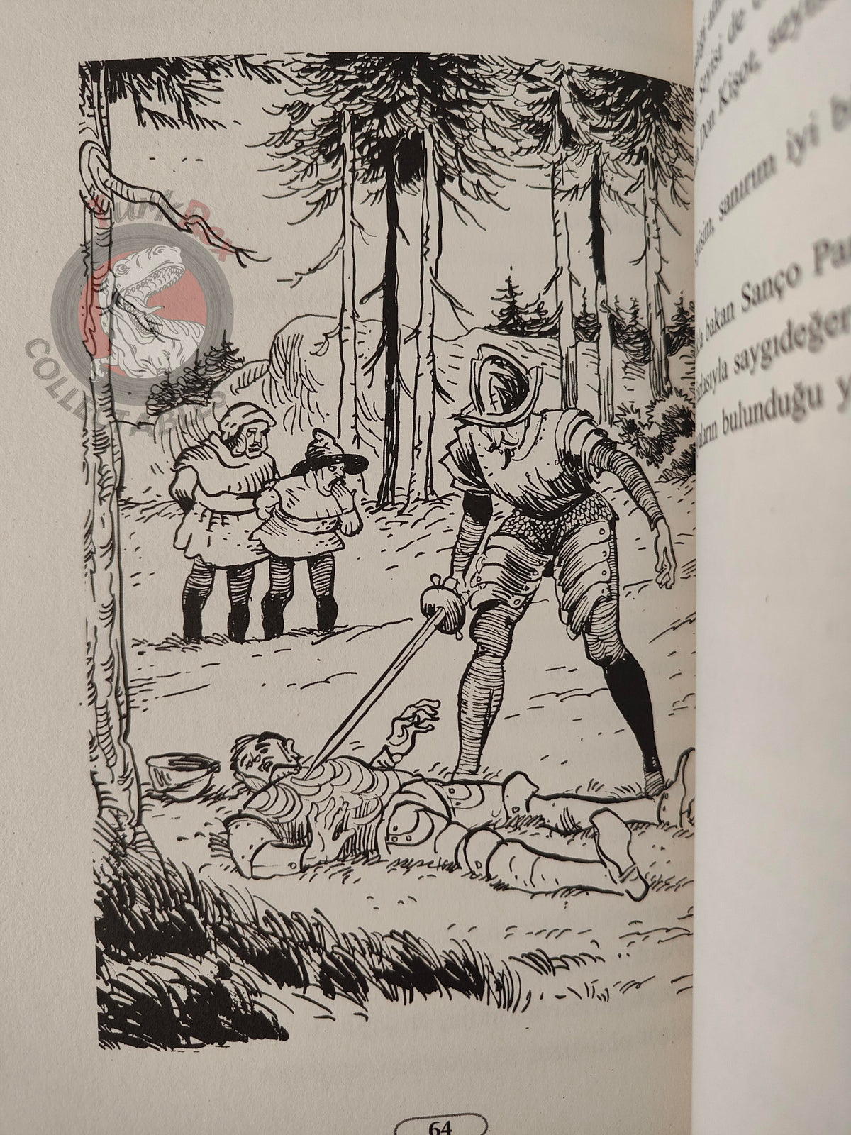 Miguel de Cervantes – Don Quixote 2007 Turkish Book Turkey Illustrated