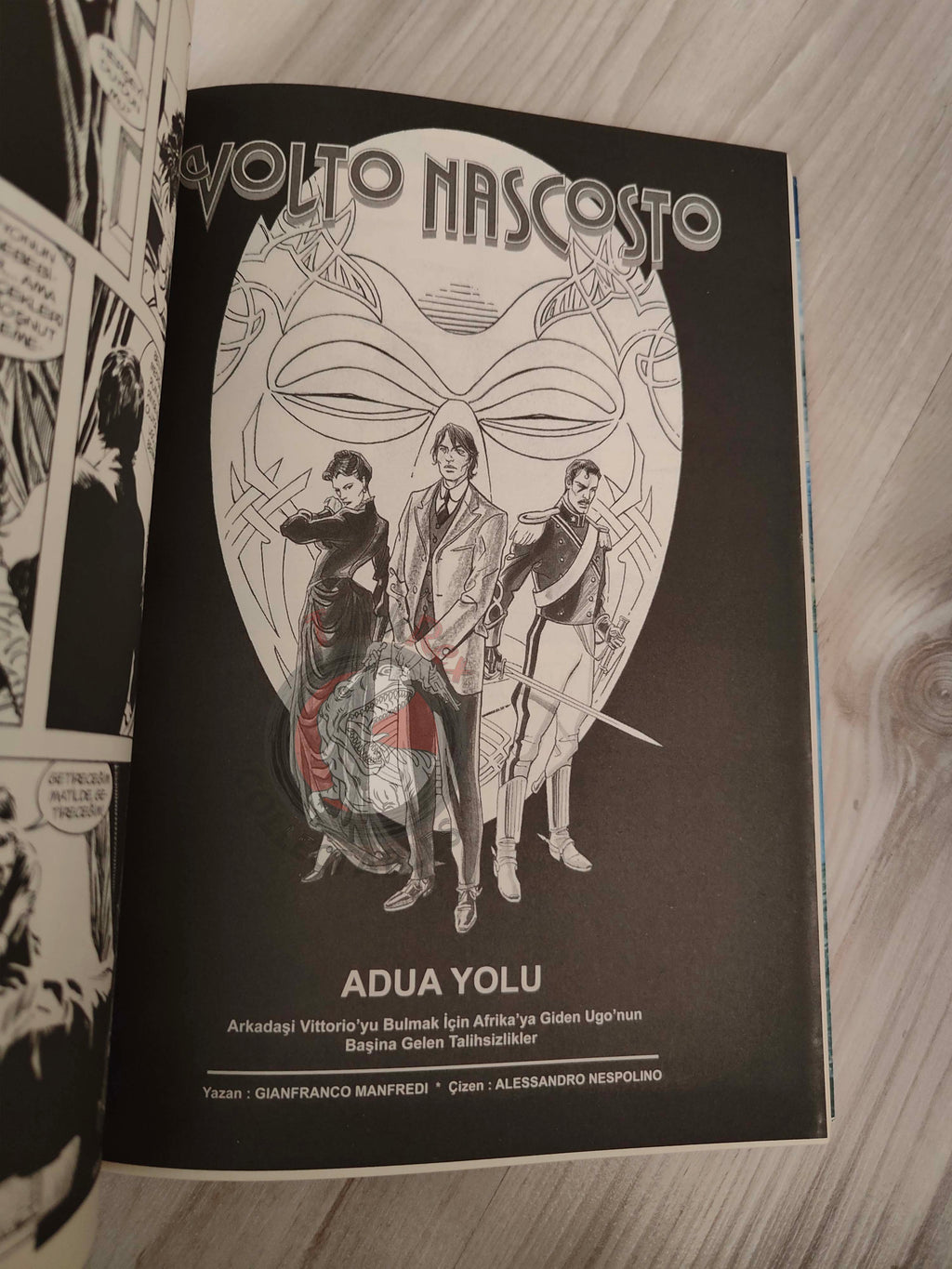 Volto Nascosto Vol #4 Il fantasma Turkish Comic Turkey Bonelli #7 #8