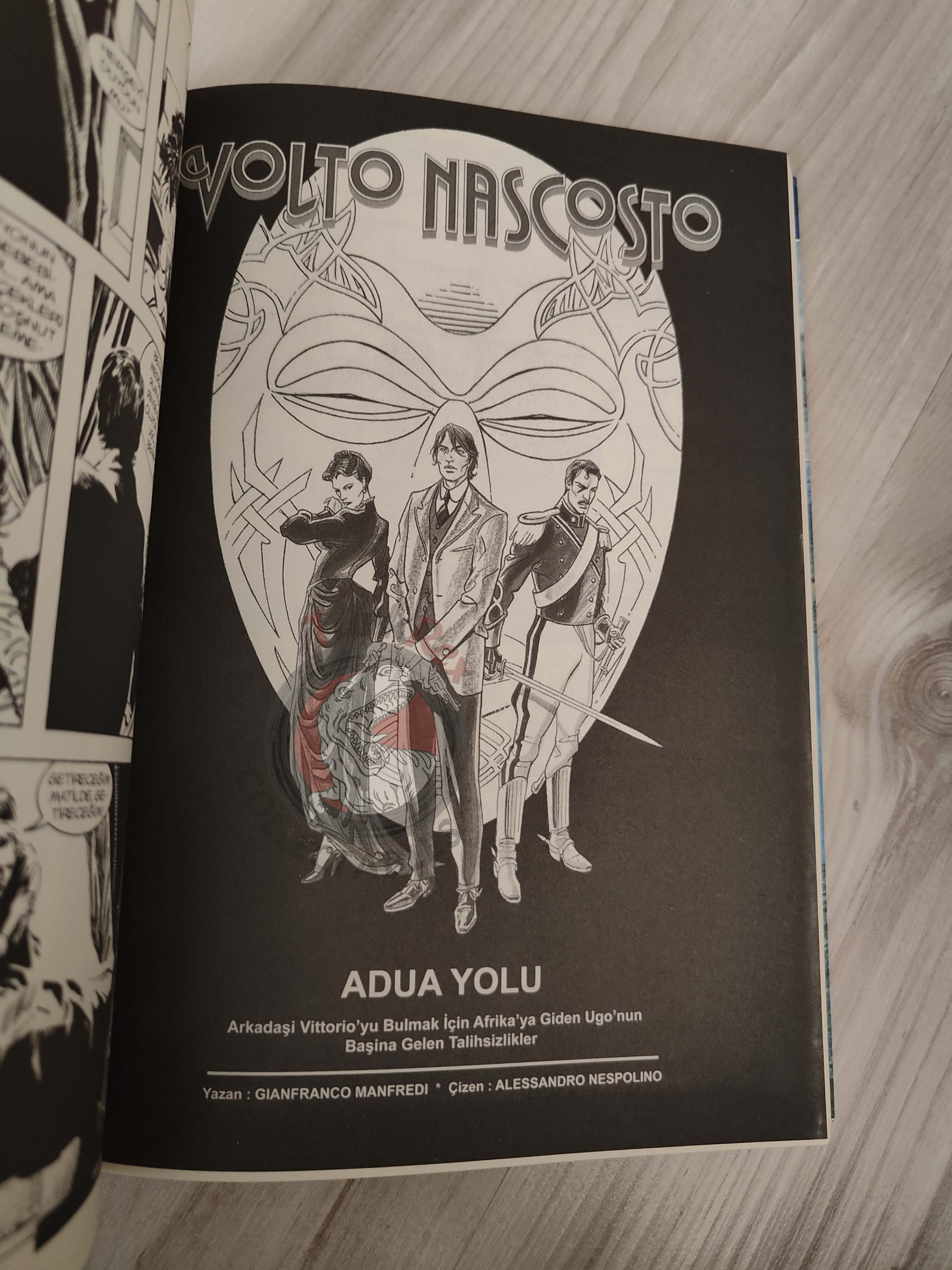 Volto Nascosto Vol #4 Il fantasma Turkish Comic Turkey Bonelli #7 #8