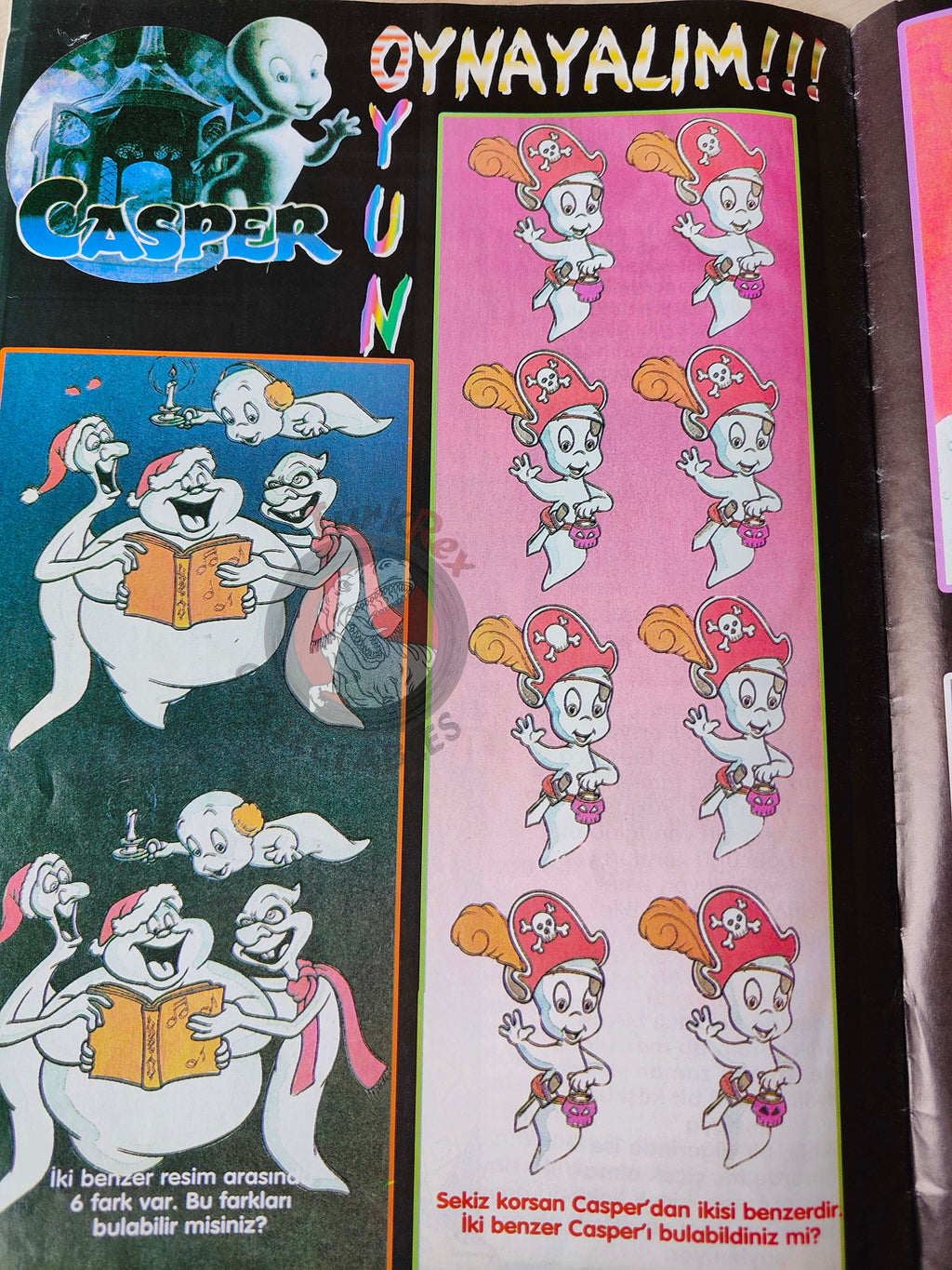 Casper the Friendly Ghost Magazine – Issue #5 2006 Turkish Comic Turkey