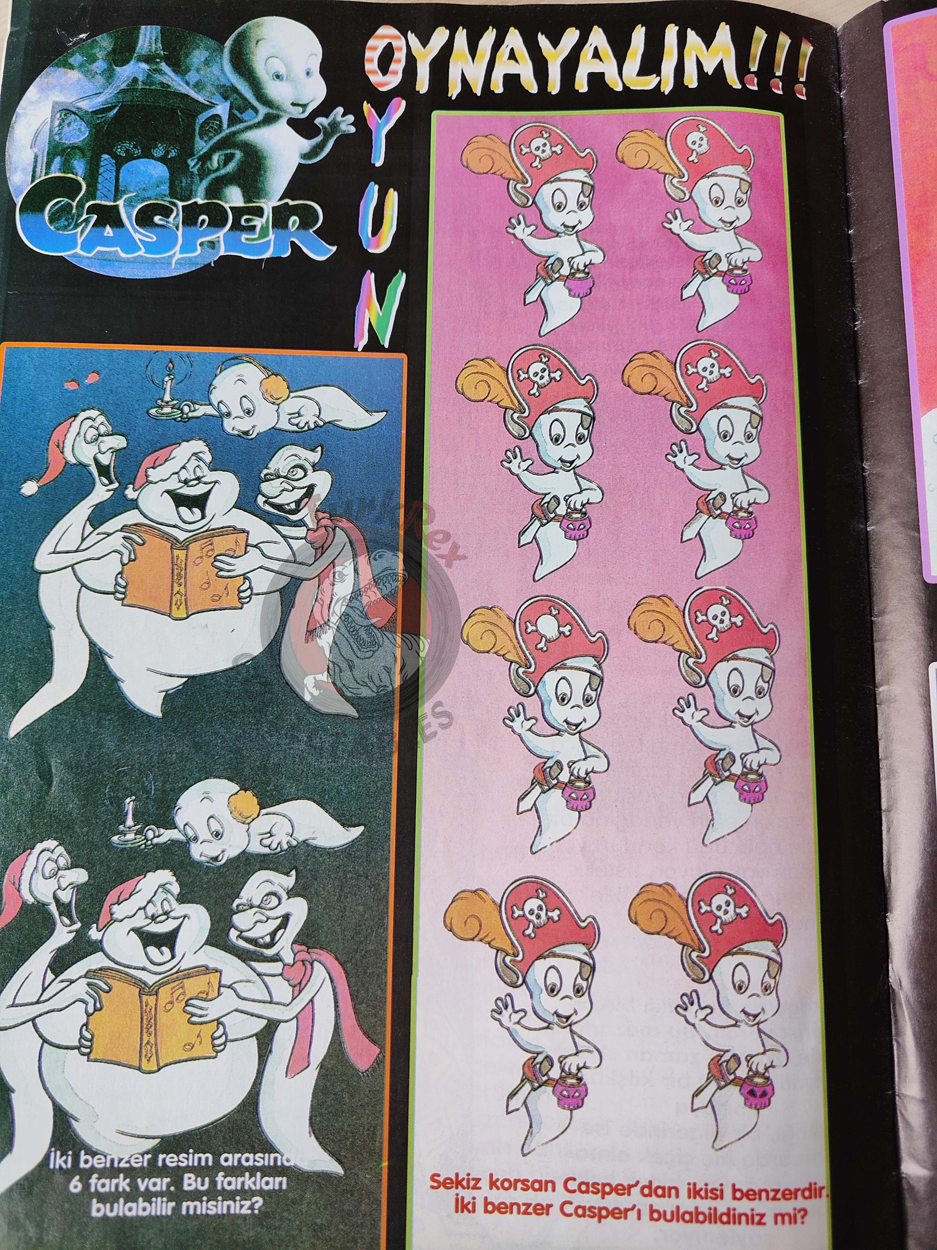 Casper the Friendly Ghost Magazine – Issue #5 2006 Turkish Comic Turkey
