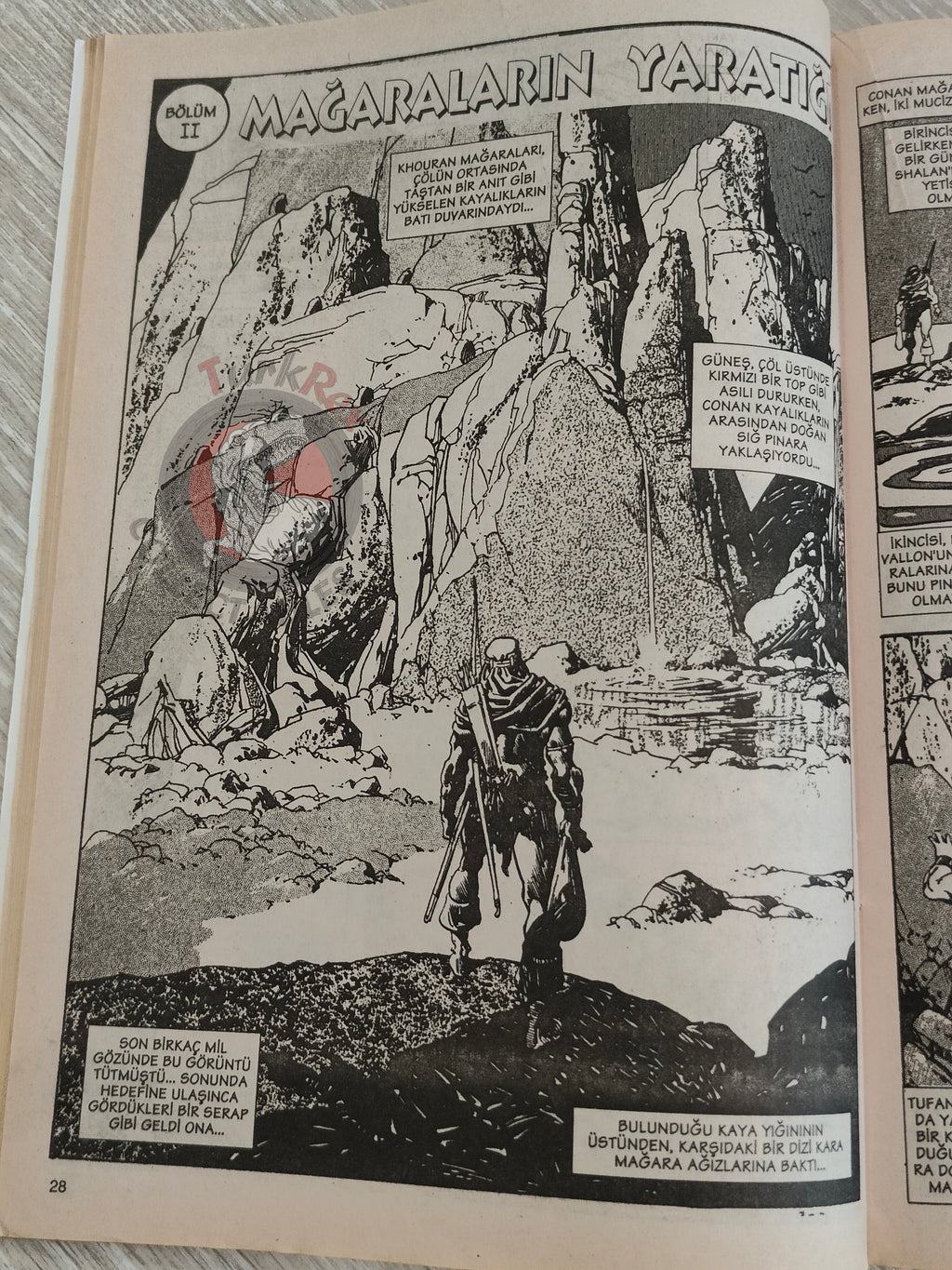 Conan #17 The Savage Sword of Conan #28 Turkish Comic Turkey