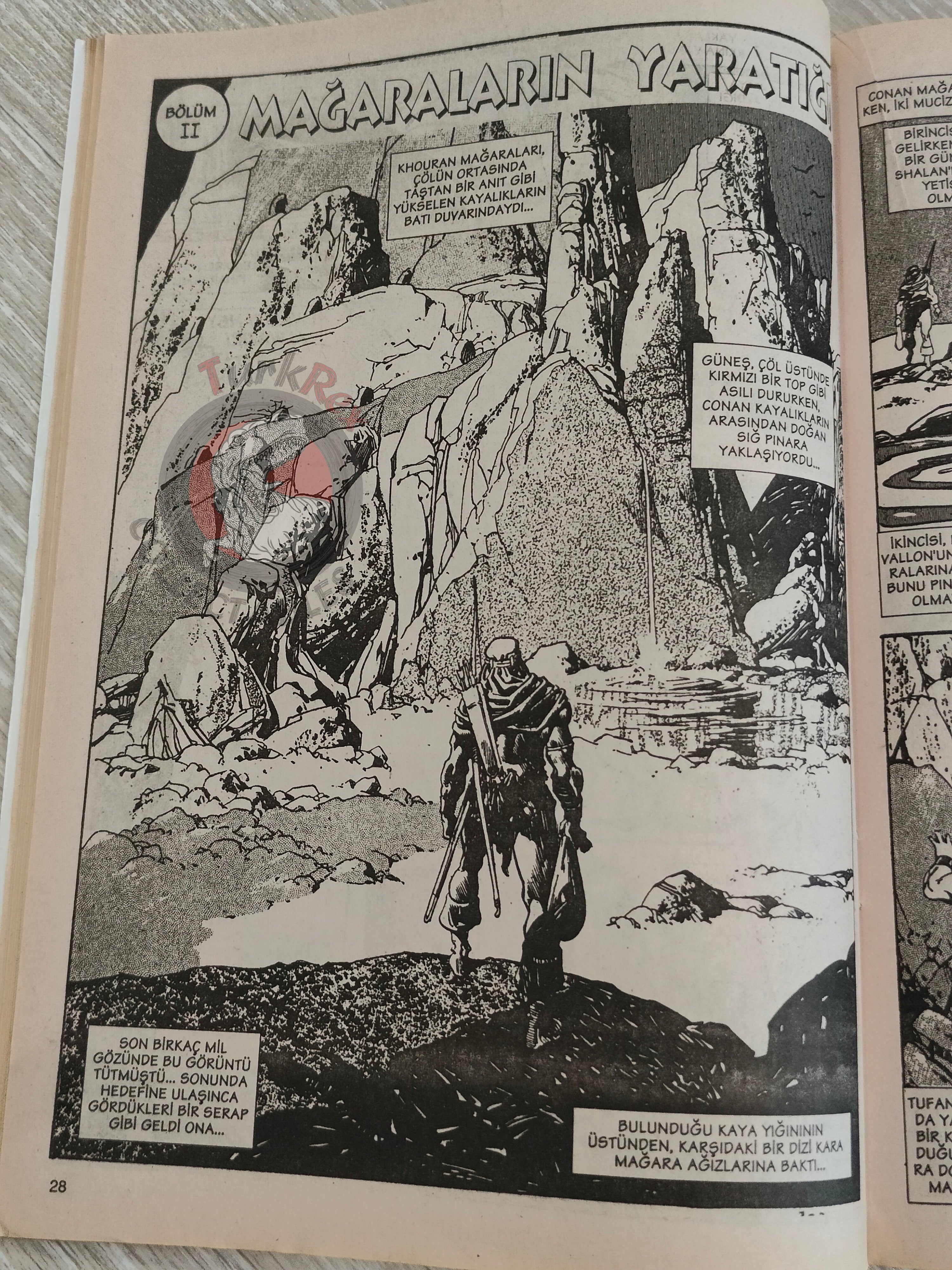 Conan #17 The Savage Sword of Conan #28 Turkish Comic Turkey