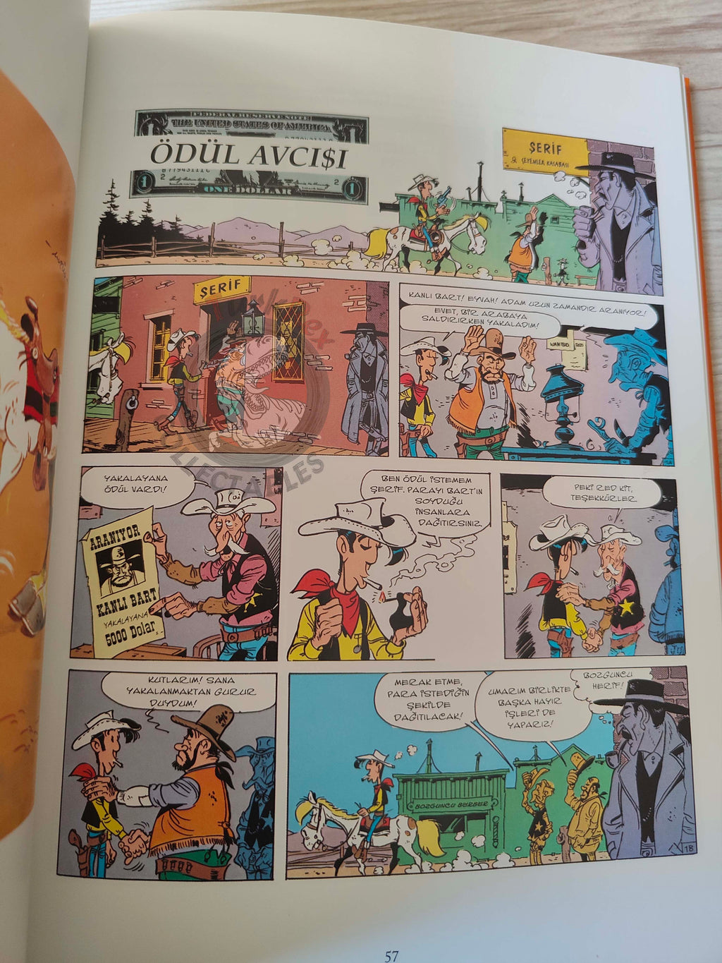 Lucky Luke – L'integrale #13 Turkish Comic Turkey Ma Dalton