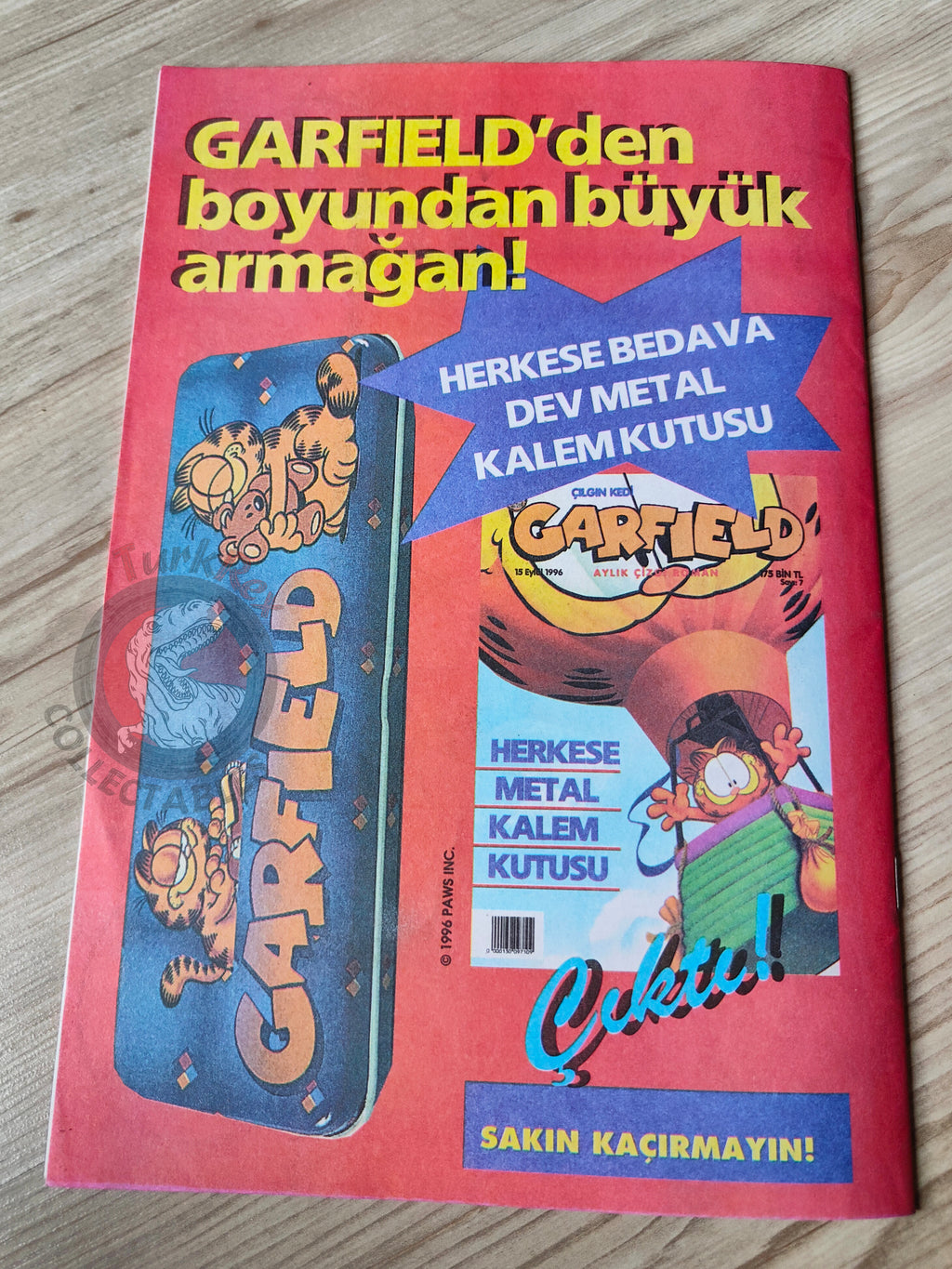 Casper the Friendly Ghost – Issue #4 1996 Turkish Comic Turkey