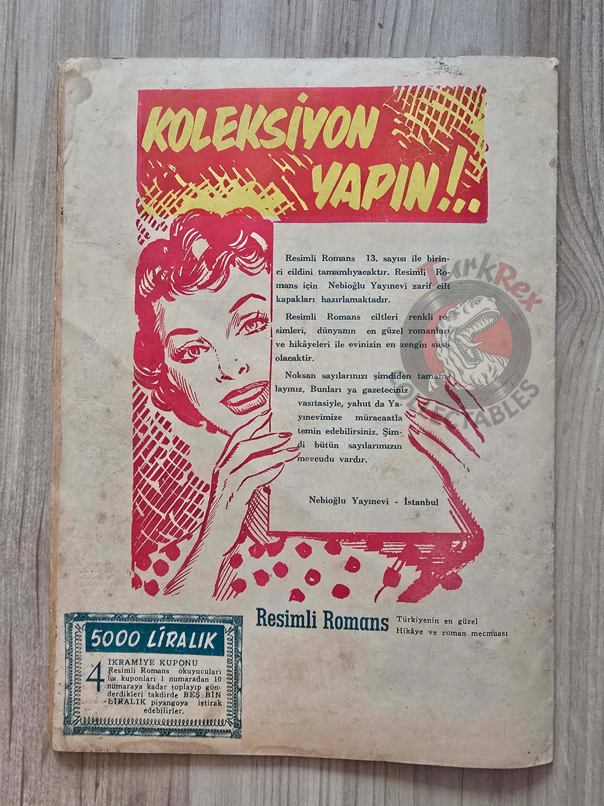 Resimli Romans 1952 Marilyn Monroe Turkish Mag Turkey Barbara Freking Hollywood