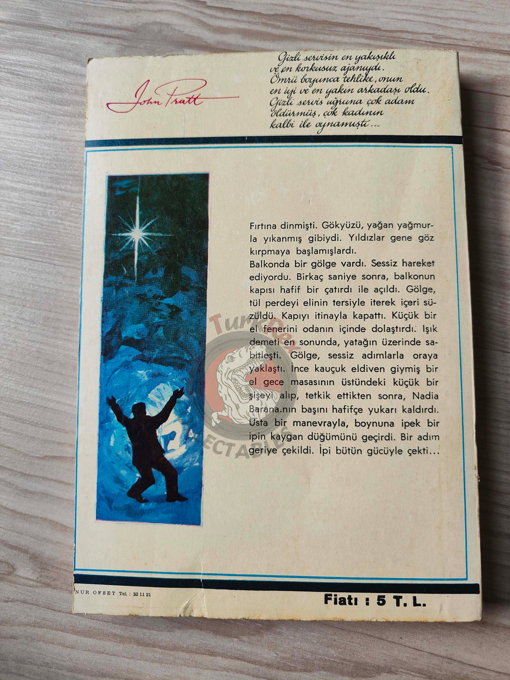 Jean Bruce O.S.S. 117 Mambo à Tokyo 1965 1st Turkish Book Turkey John Pratt
