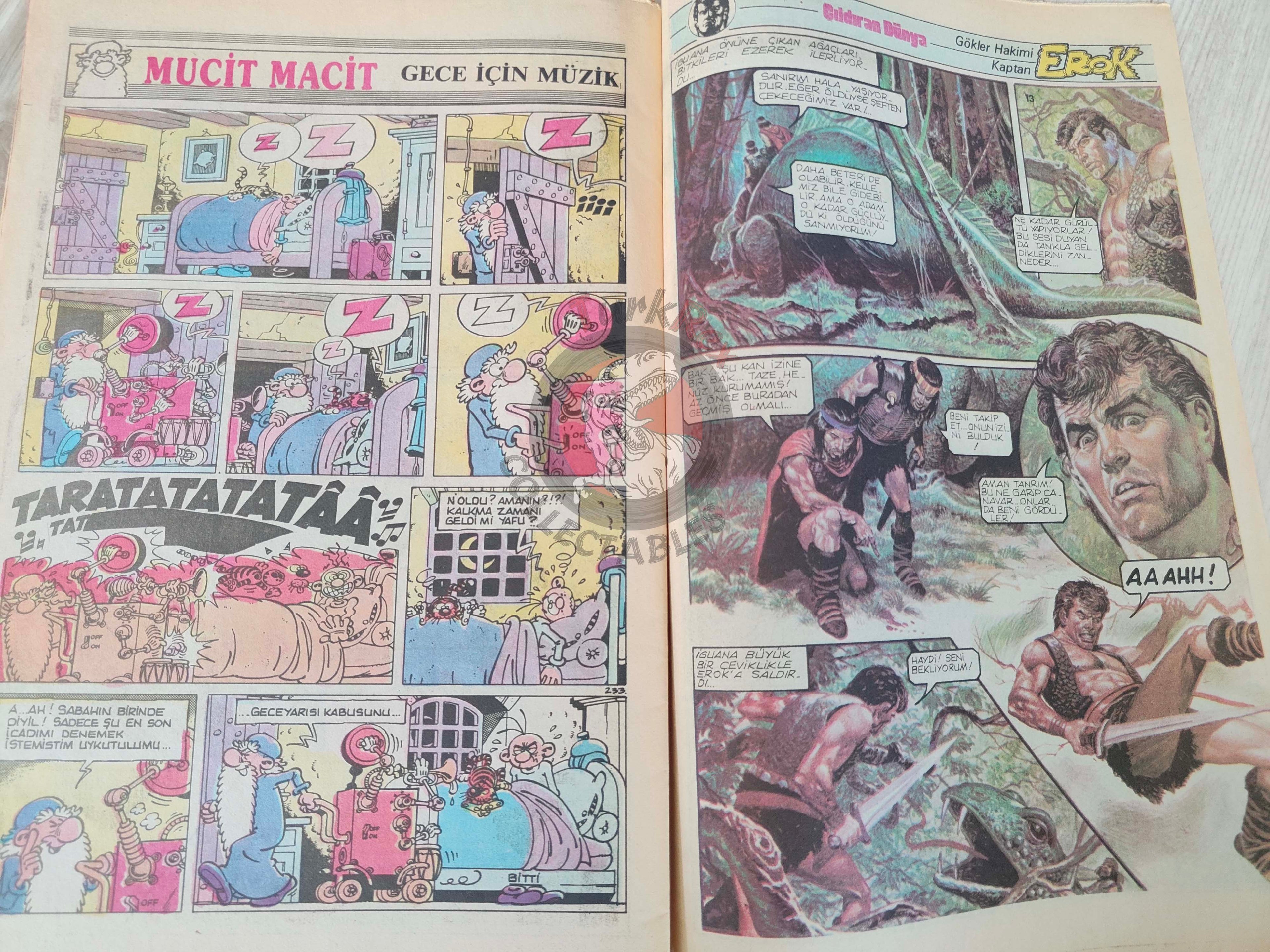 Asterix –  Asterix and the Roman Agent early 90s Turkish Edition Comic Turkey