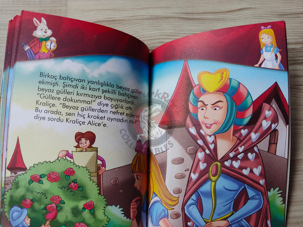 Lewis Carroll – Alice in Wonderland 2012 Turkish Book Turkey Illustrated
