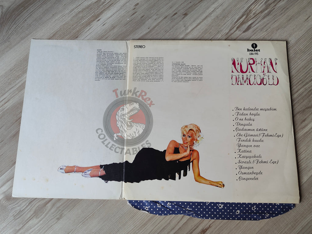 Nurhan Damcıoğlu – Kanto 1  Turkish Pressing Vinyl Turkey Edition