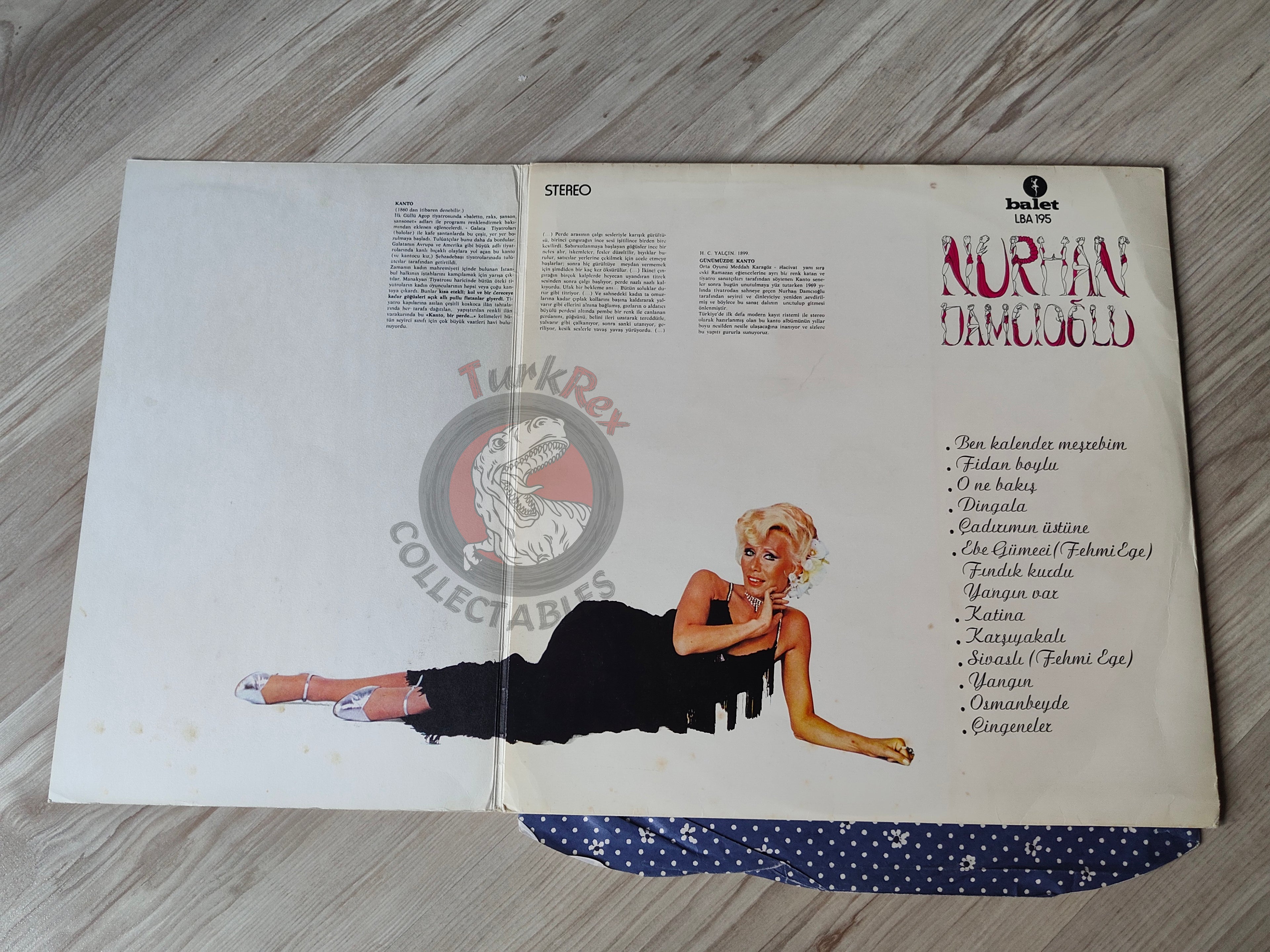 Nurhan Damcıoğlu – Kanto 1  Turkish Pressing Vinyl Turkey Edition