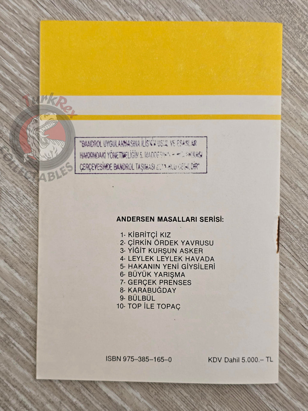 Hans Christian Andersen – The Steadfast Tin Soldier  1994 Turkish Book Turkey Illustrated