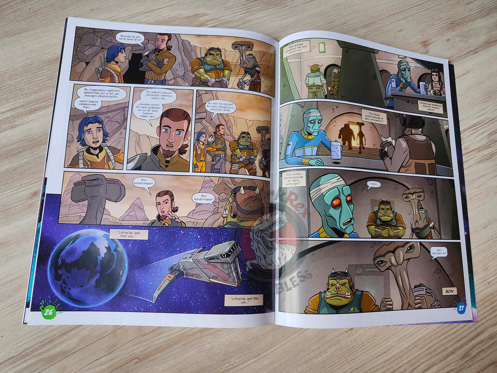 Star Wars Rebels Magazine #13 2015 Turkish Comic Mag Turkey with mask