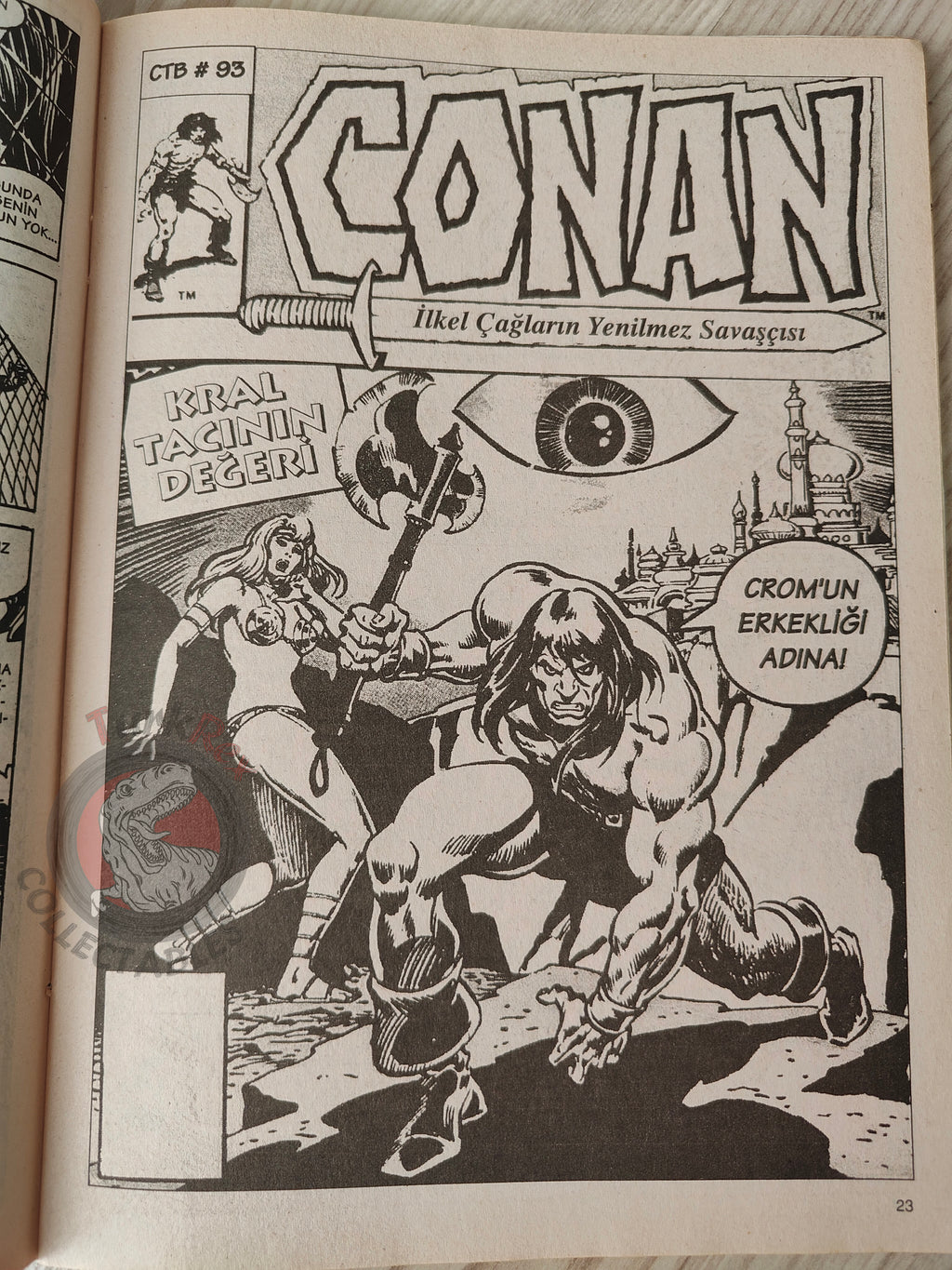 Conan The Barbarian #10 2001 Turkish Comic Turkey #92 #93 #94 #95