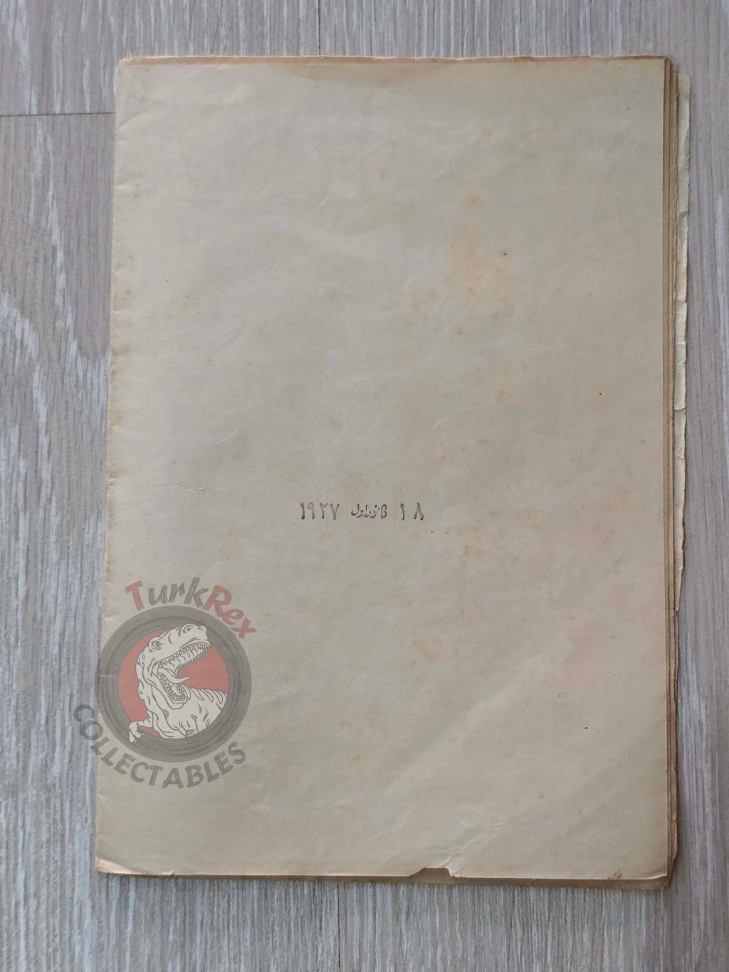 Buddha 1927 Ottoman Turkish Biography Booklet Turkey