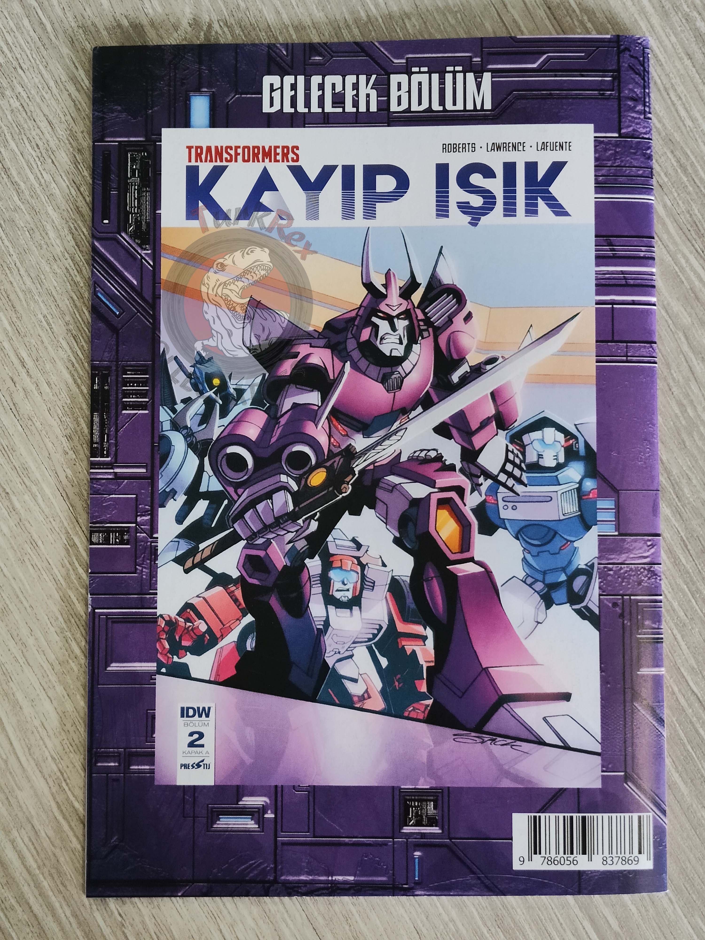 Transformers Lost Light #1 Turkish Comic Turkey James Roberts