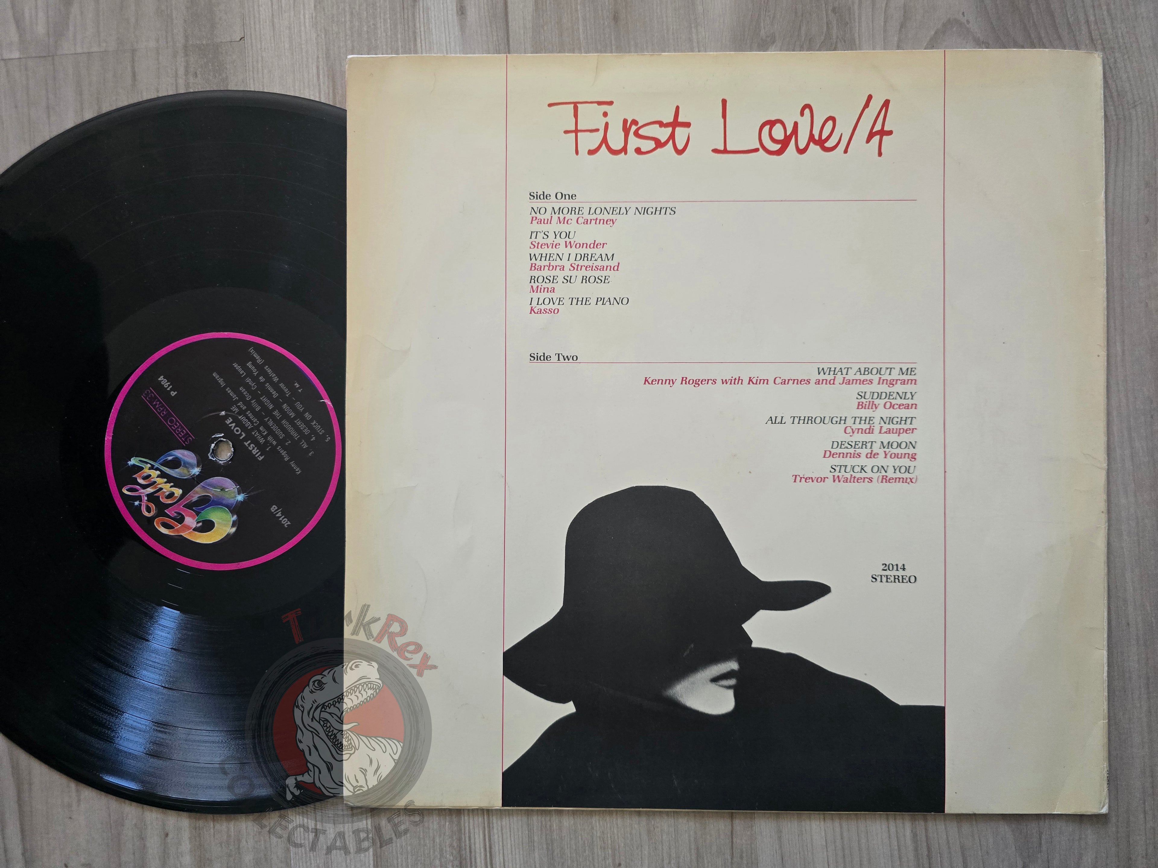 Various – First Love 4 Turkish Pressing Vinyl Turkey Edition