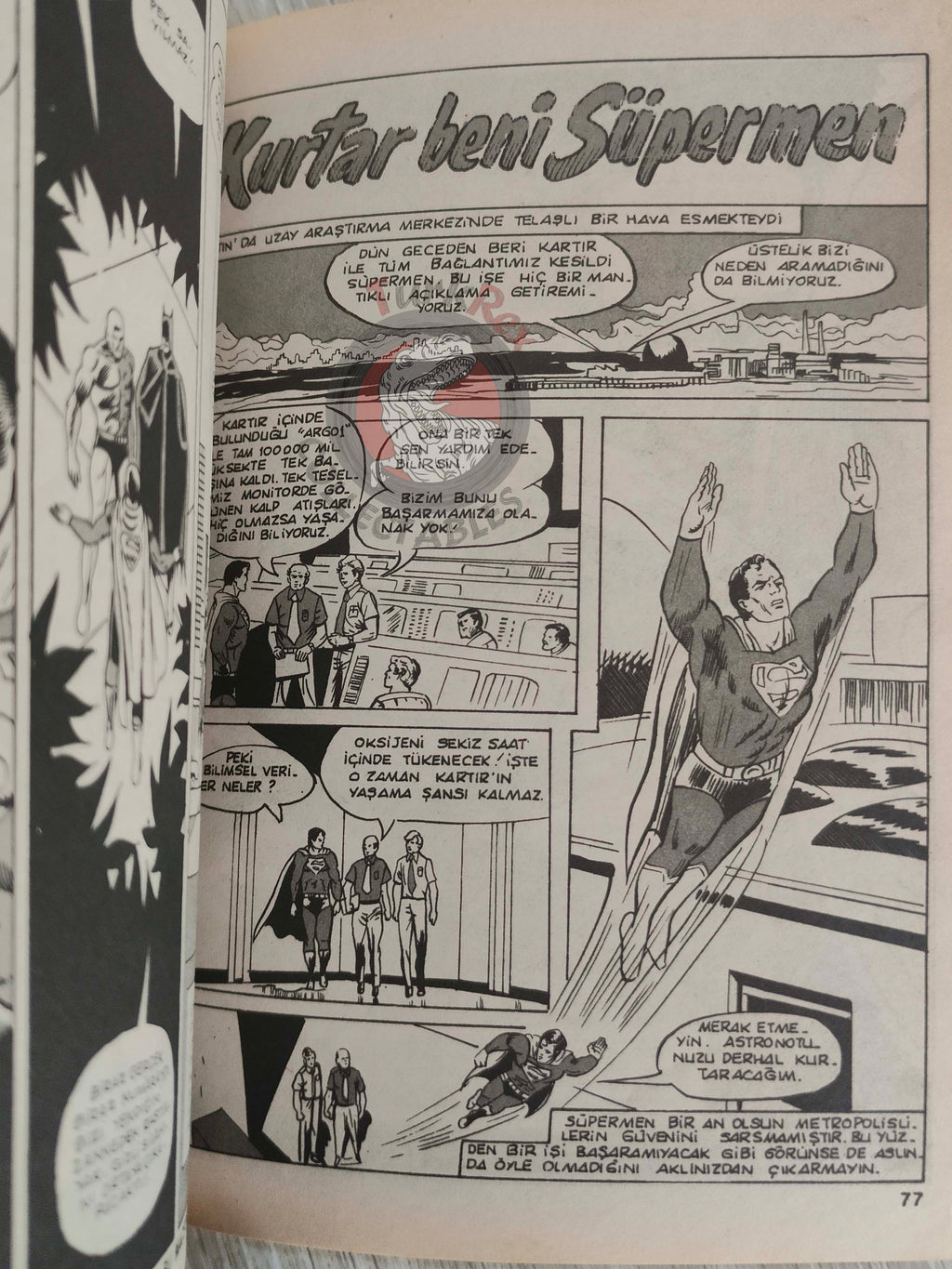 Superman Album Collection #1 Turkish Comic Turkey DC Comics Presents #97