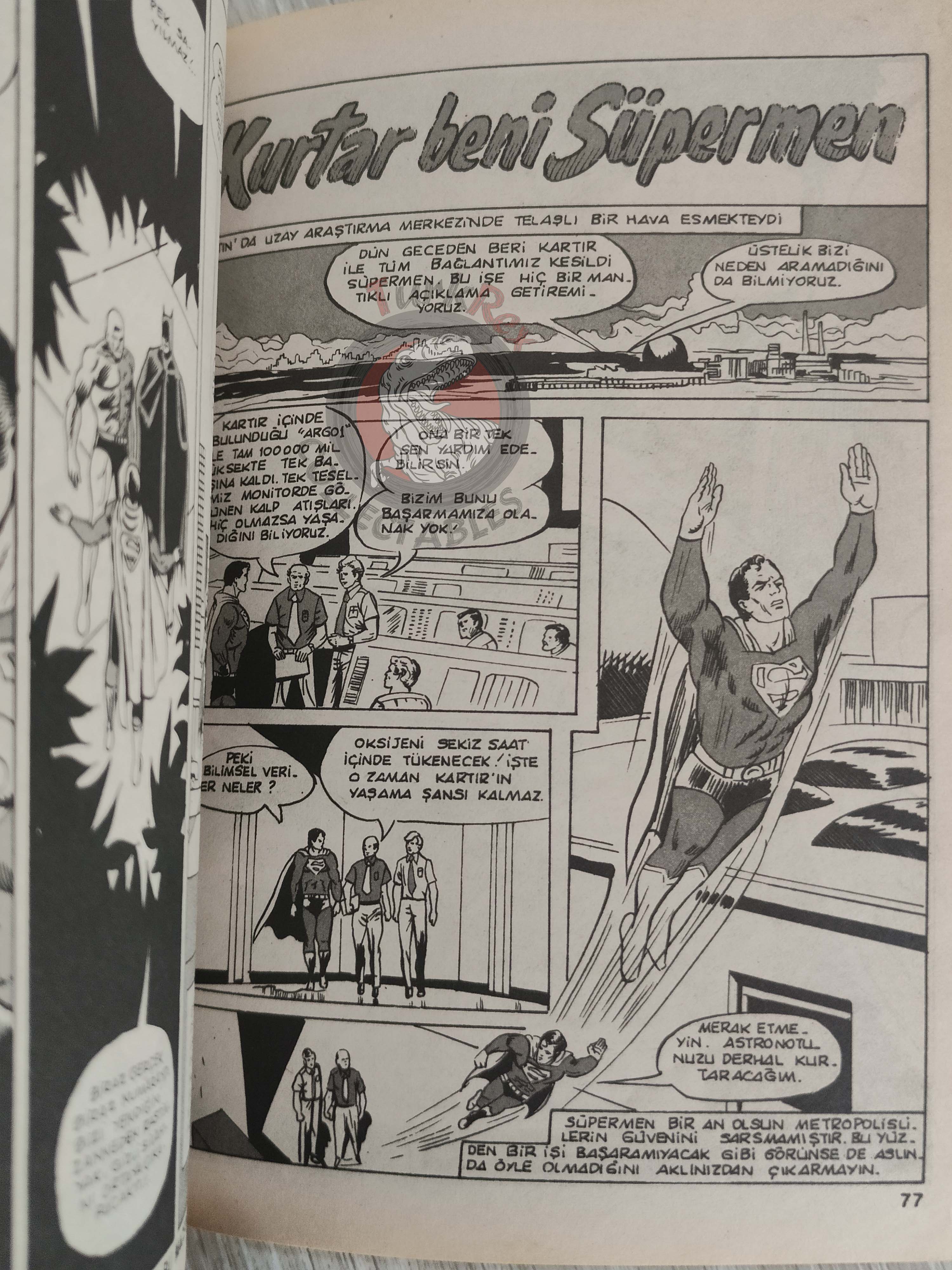 Superman Album Collection #1 Turkish Comic Turkey DC Comics Presents #97