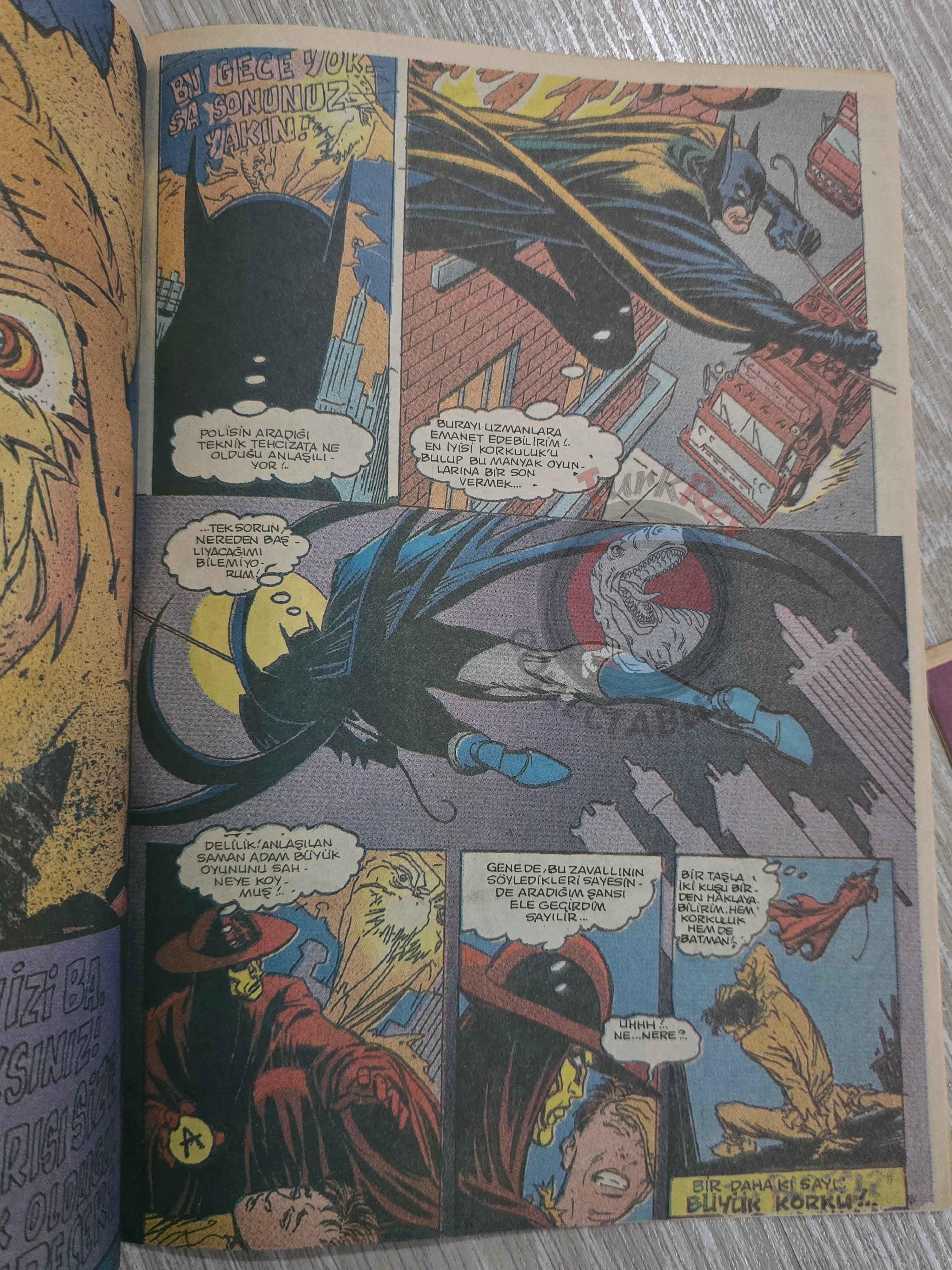 Batman: Knightfall #1-10 Complete Set 1996 Turkish Comic Turkey