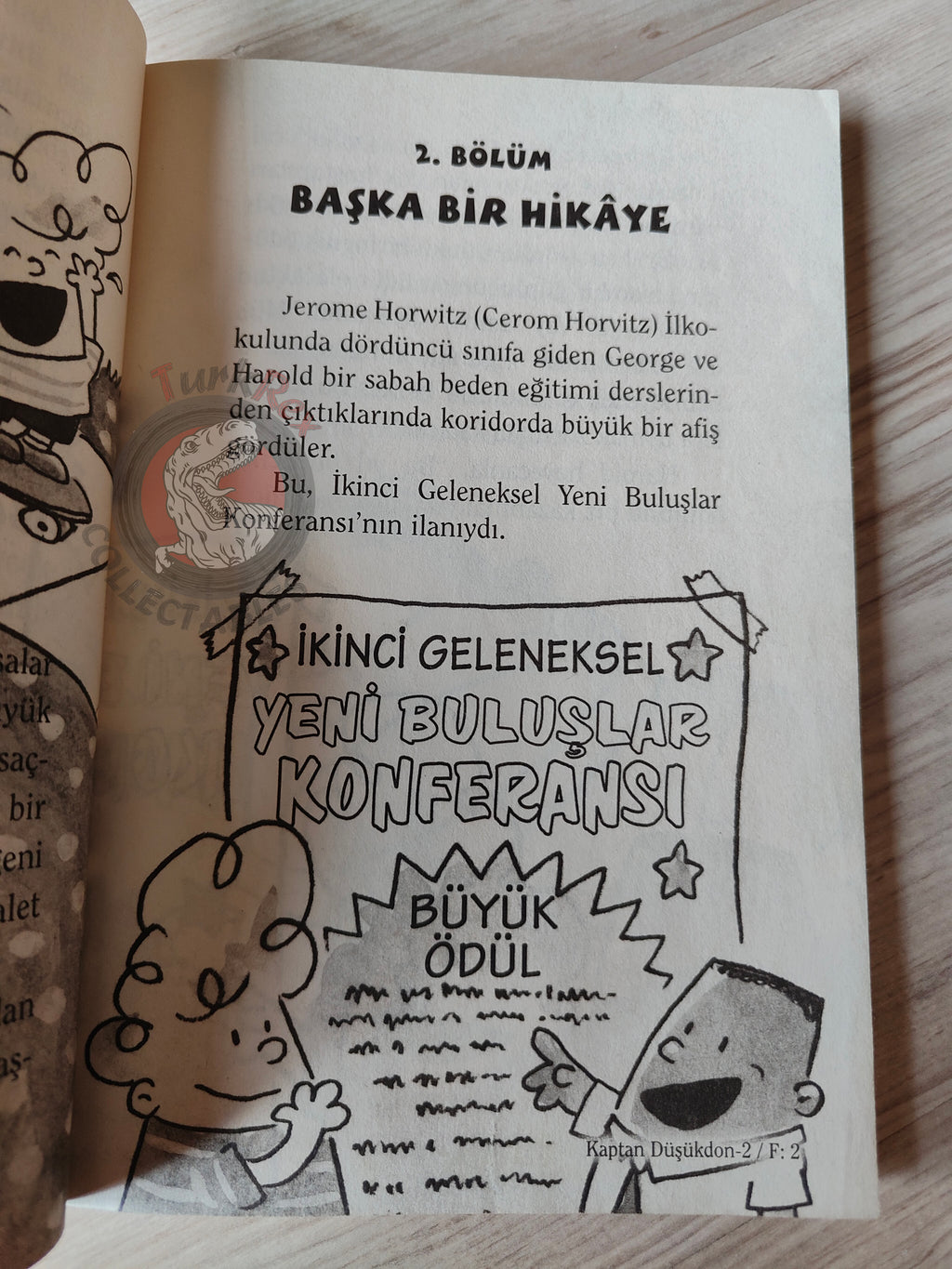 Captain Underpants and the Attack of the Talking Toilets Turkish Turkey Dav Pilkey