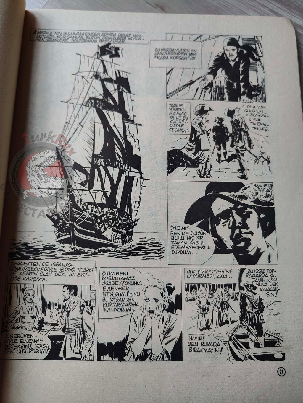 Milliyet Çocuk #36 1979 Turkish Comic Turkey Joyas Literarias Juveniles #118 Emilio Salgari
