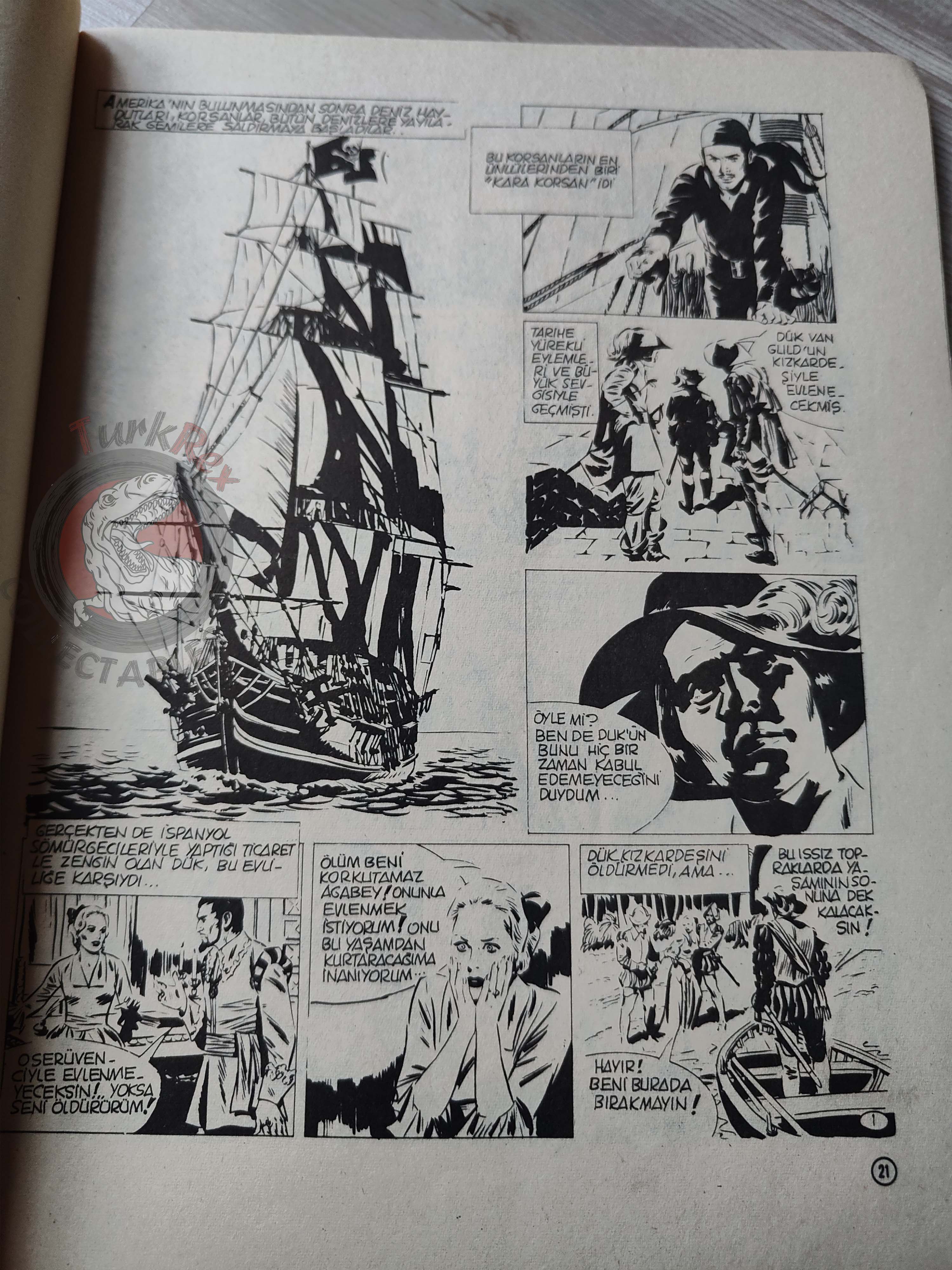 Milliyet Çocuk #36 1979 Turkish Comic Turkey Joyas Literarias Juveniles #118 Emilio Salgari