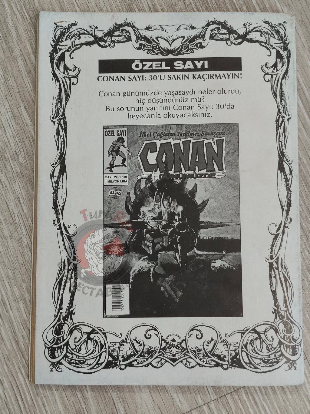 Conan #29 The Savage Sword of Conan #218 Turkish Comic Turkey Red Sonja