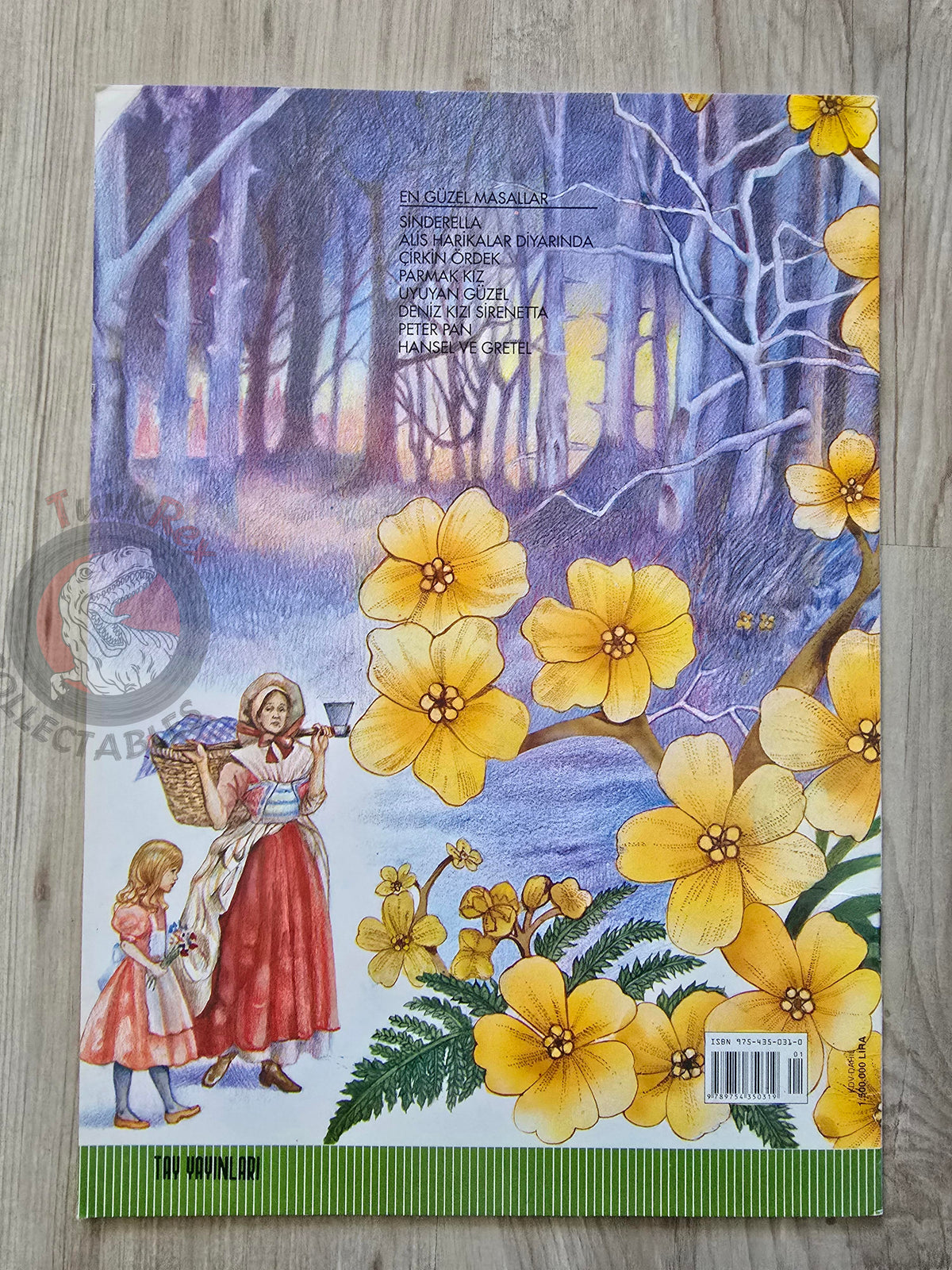 Grimm Brothers –  Hansel and Gretel 2001 Turkish Book Turkey Illustrated