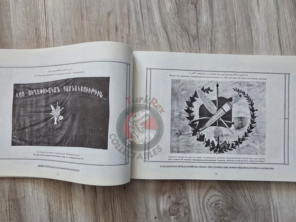 Armenian Terror 1982 Turkish Book Turkey Armenia English Revolutionary Federation Ottoman