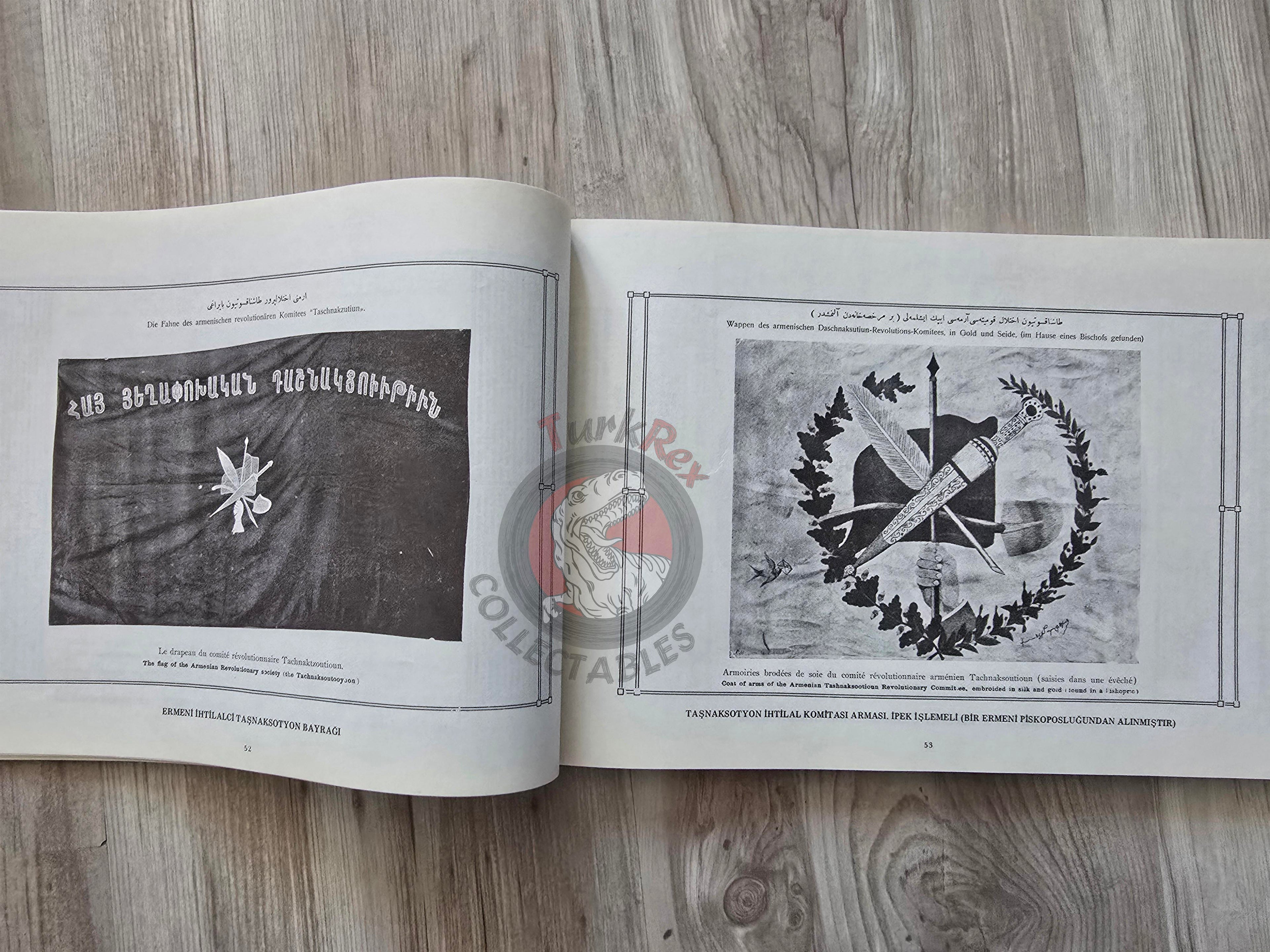 Armenian Terror 1982 Turkish Book Turkey Armenia English Revolutionary Federation Ottoman