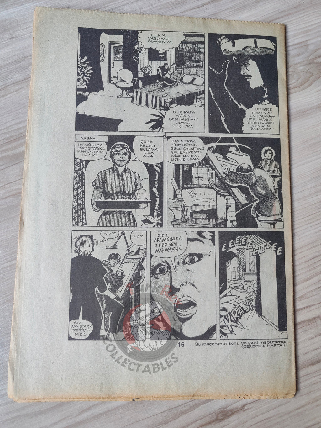Iron Man #3 Demir Adam 1989 Turkish Comic Turkey #130 #131 Newspaper Giveaway