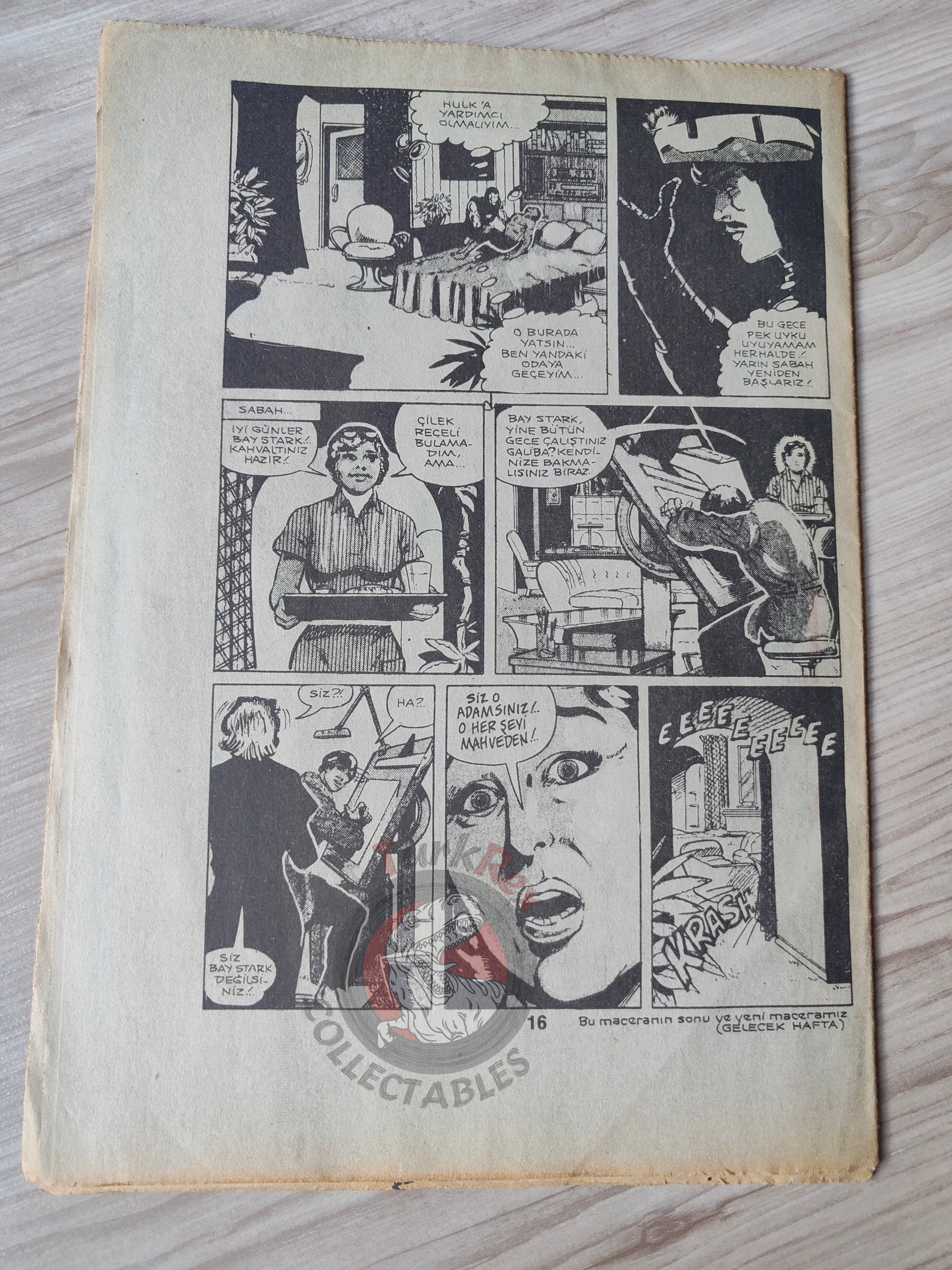 Iron Man #3 Demir Adam 1989 Turkish Comic Turkey #130 #131 Newspaper Giveaway