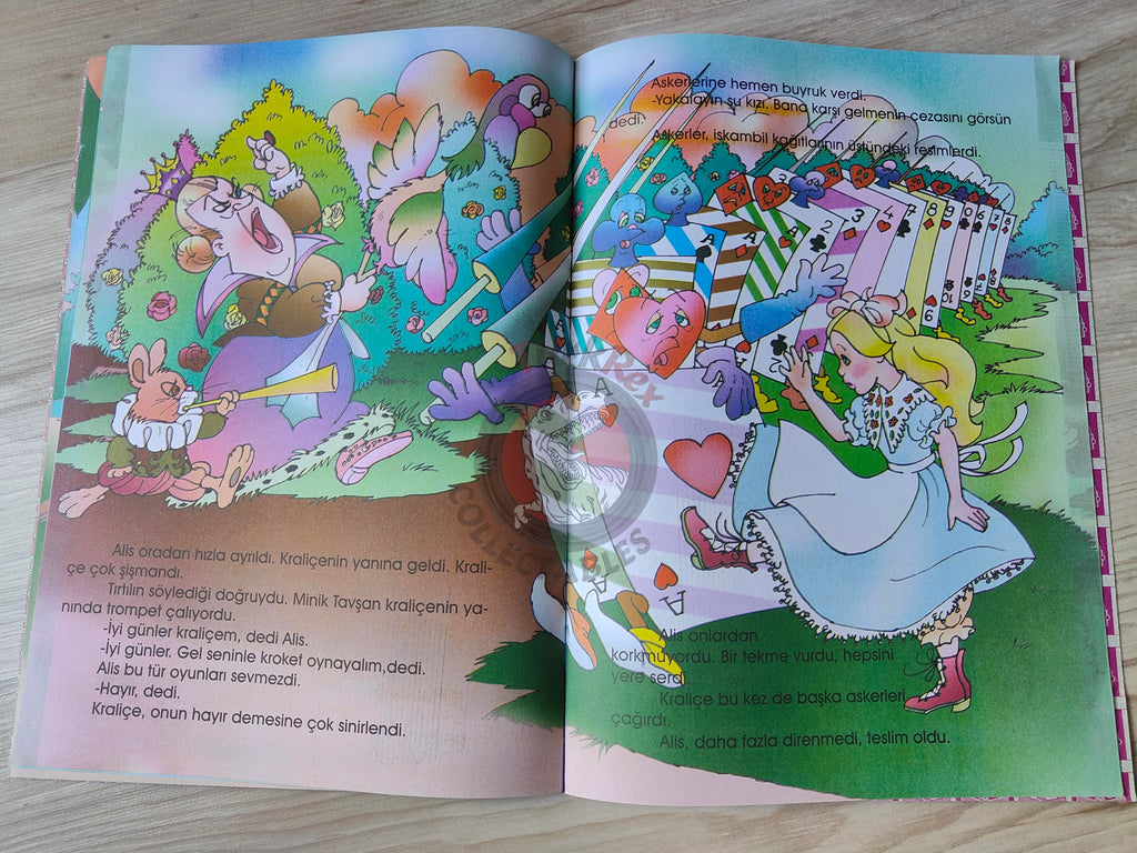 Lewis Carroll – Alice in Wonderland 2000s Turkish Book Turkey Illustrated 1