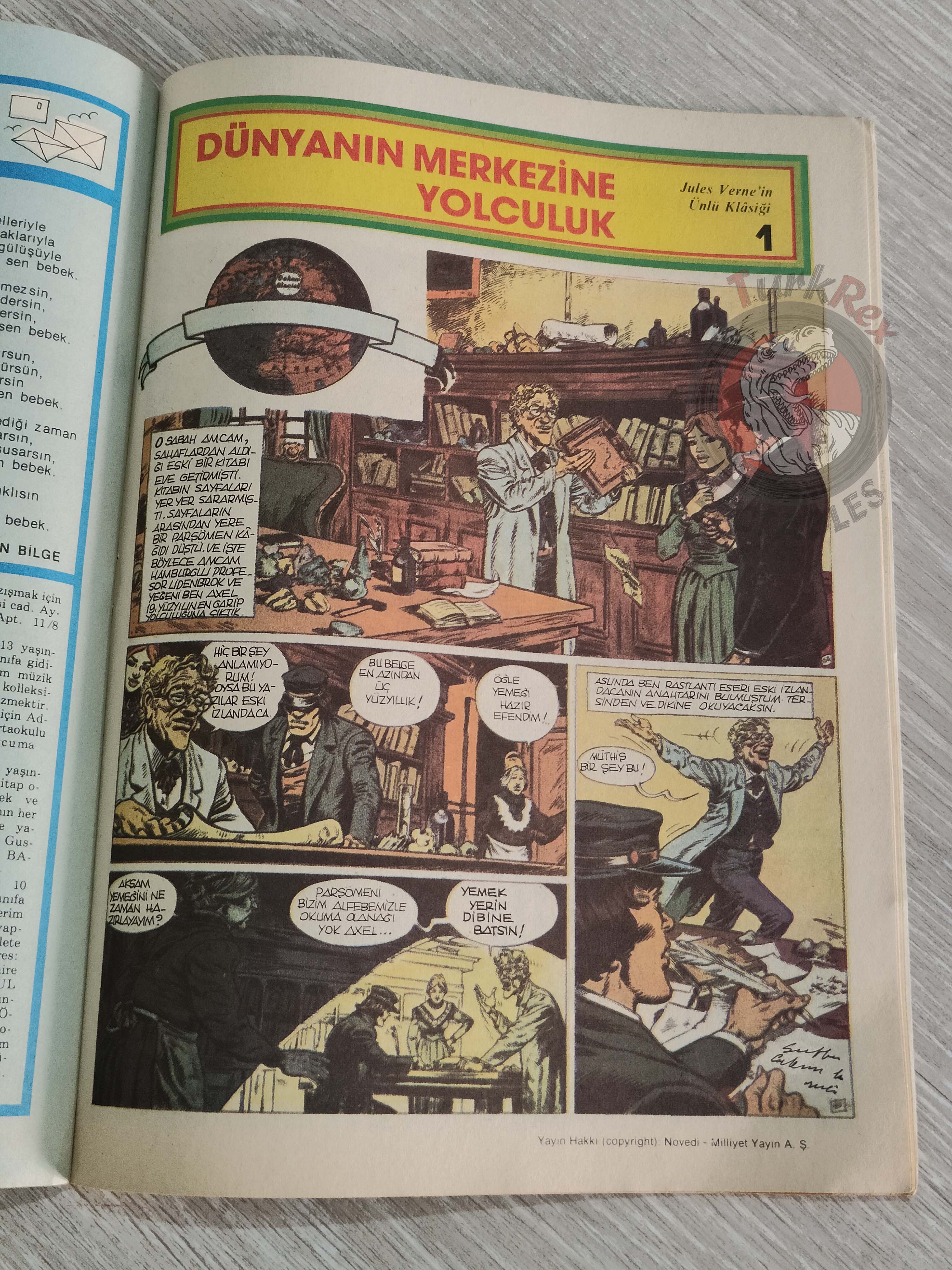 Milliyet Çocuk #50 1984 Turkish Comic Turkey Michael Jackson Lucky Luke Eric Castel Robin Dubois