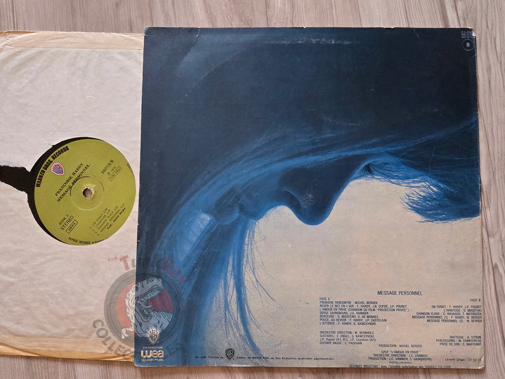 Françoise Hardy – Message Personnel Turkish Pressing Vinyl Turkey Edition