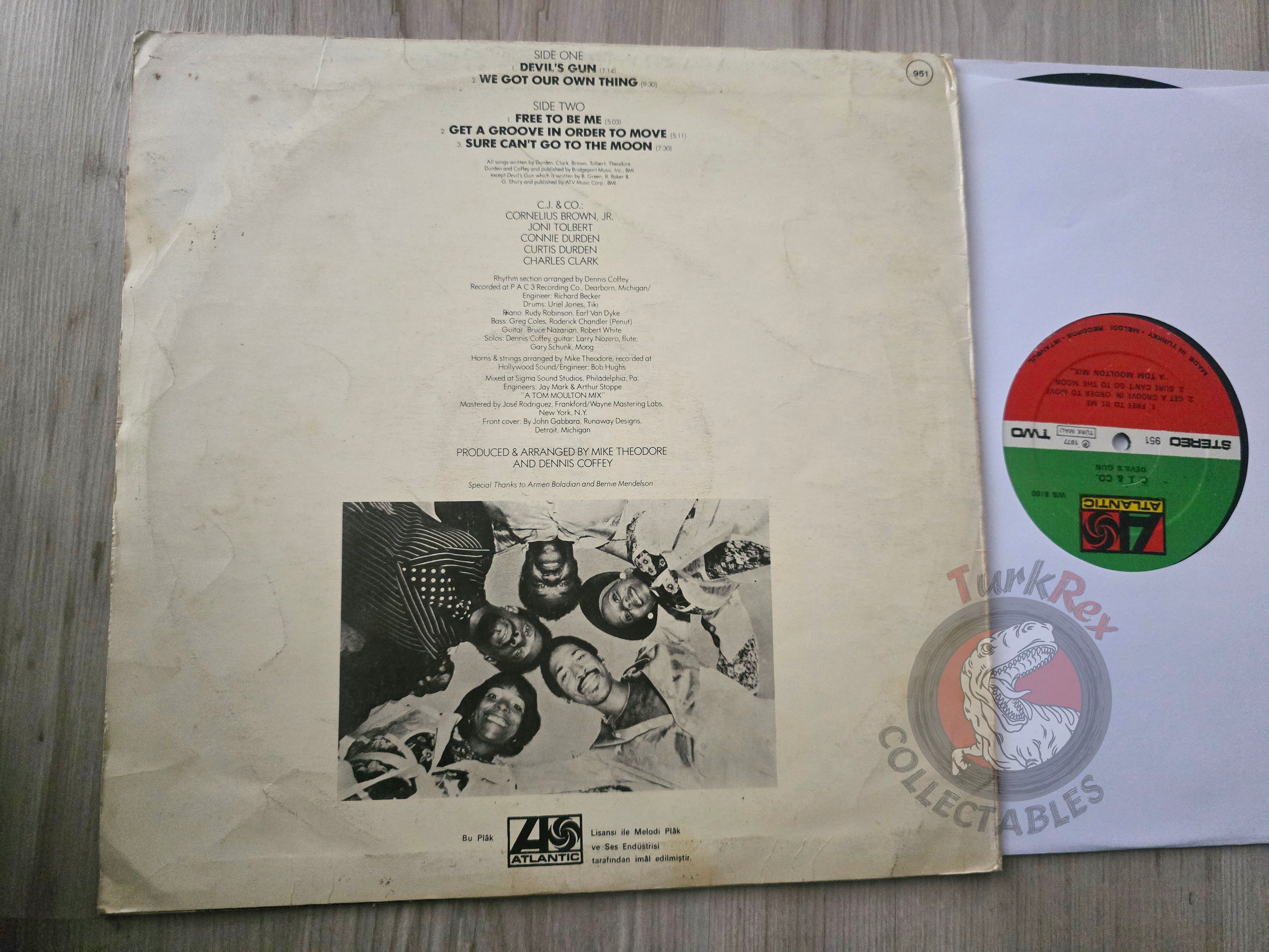 C.J. & Co – Devil's Gun Turkish Pressing Vinyl Turkey Edition