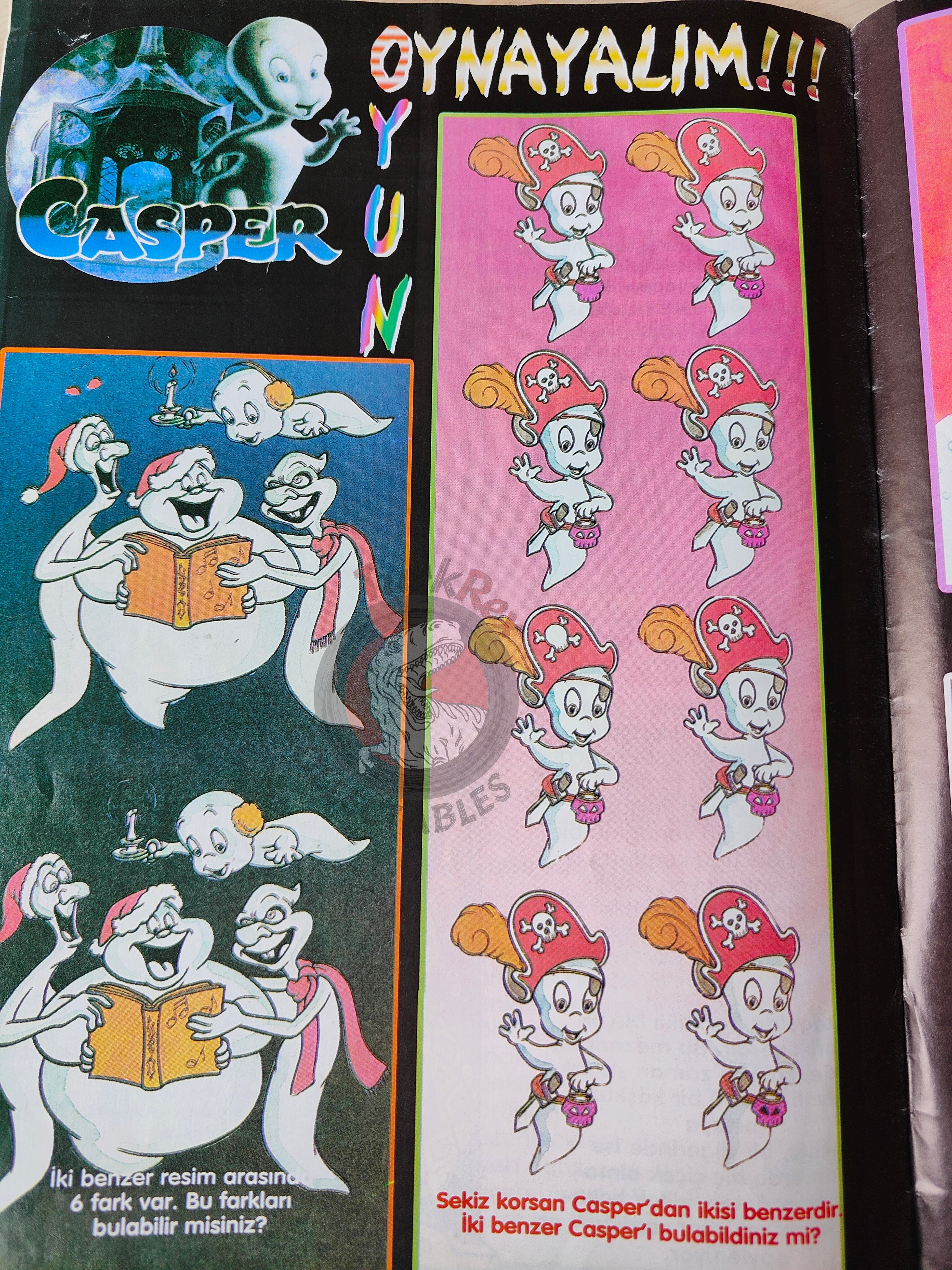 Casper the Friendly Ghost Magazine – Issue #5 2006 Turkish Comic Turkey