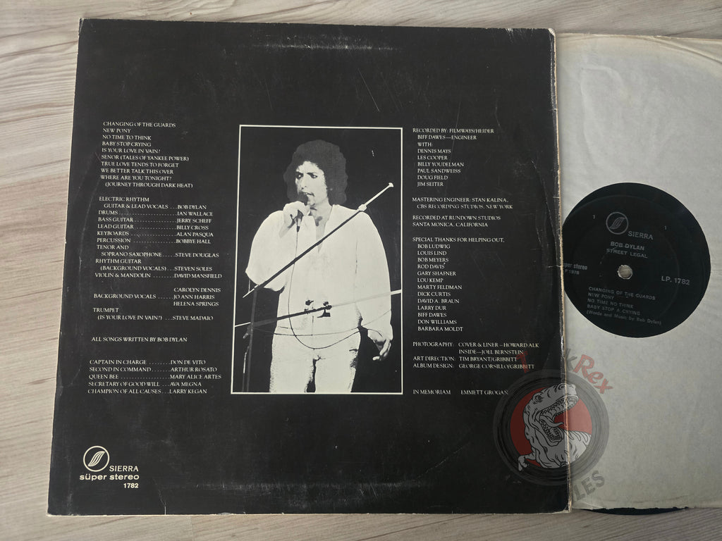 Bob Dylan – Street-Legal Turkish Pressing Vinyl Turkey Edition