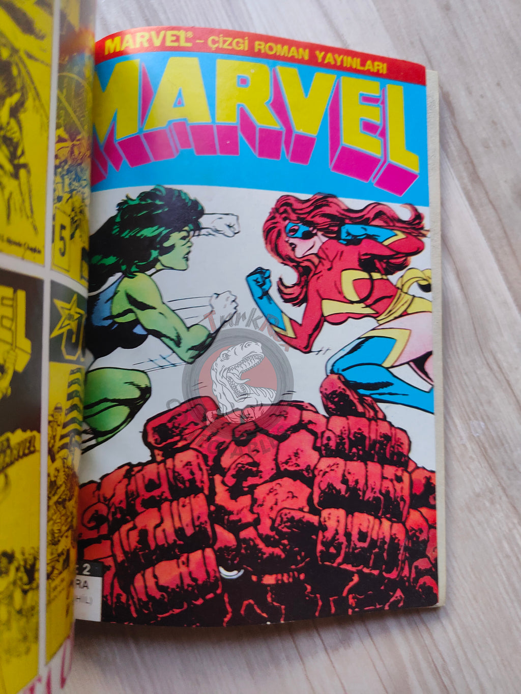 Ms. Marvel Vol #1 1988 Turkish Comic Turkey #1 #2 #3 The Avengers #184