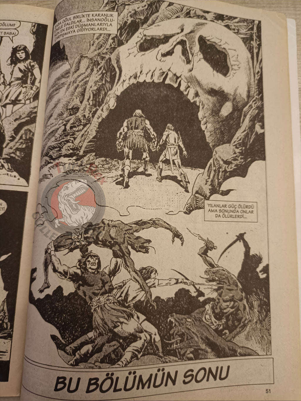 Kral Conan #18 King Conan #3 #4 #5 Turkish Comic Turkey SSOC #12