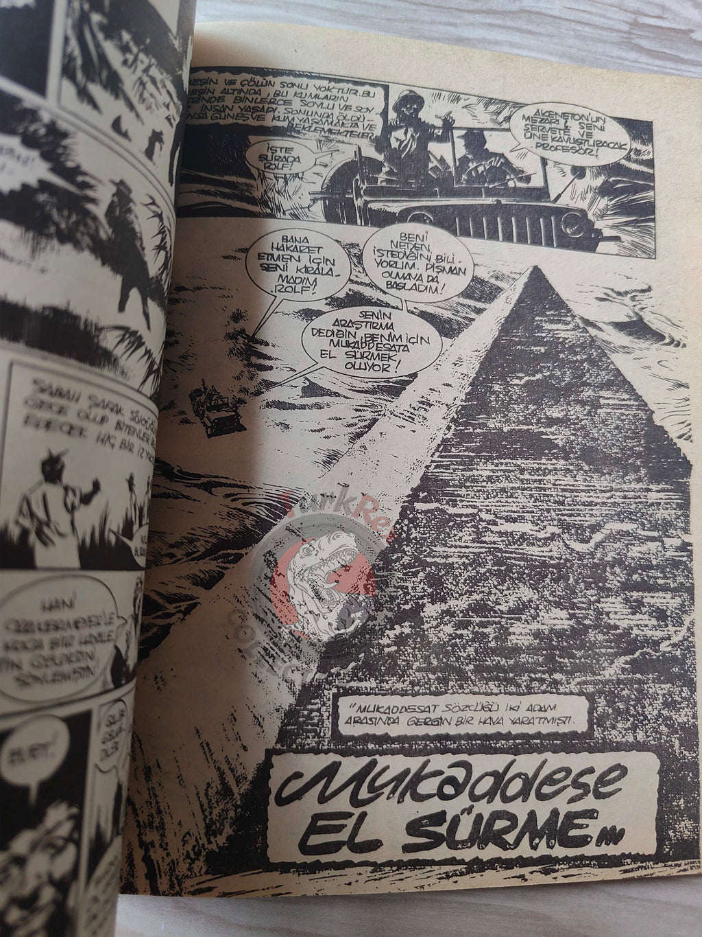 Süper Korku #9 late 80s Turkish Comic Turkey Warren Creepy Eerie Blade