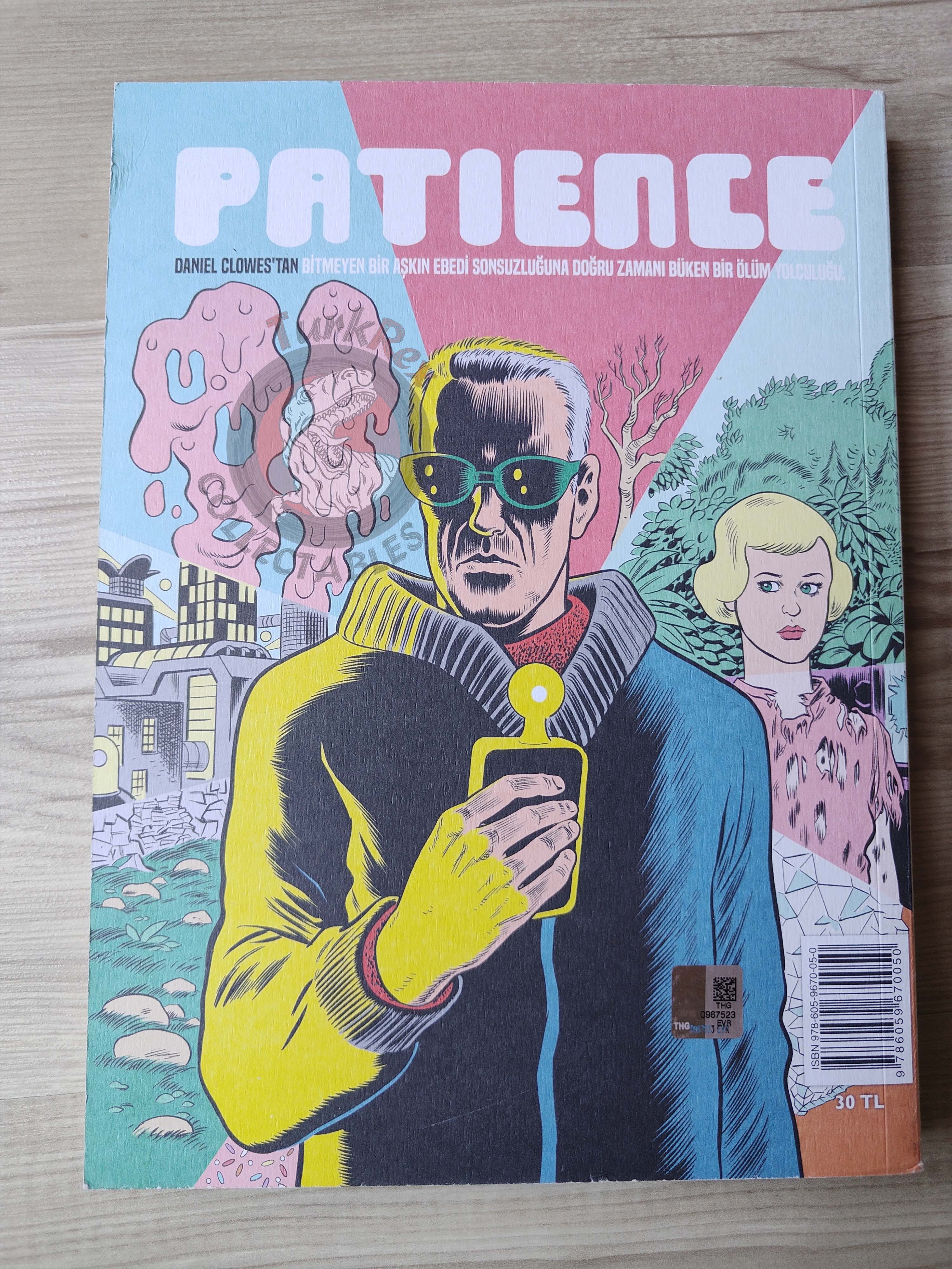 Daniel Clowes - Patience 2016 Turkish Comic Turkey