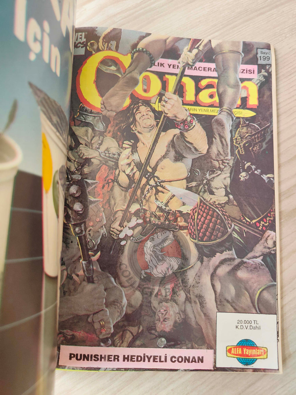 Conan Volume #32 Turkish Comic Turkey Conan & Tarzan Red Sonja #207