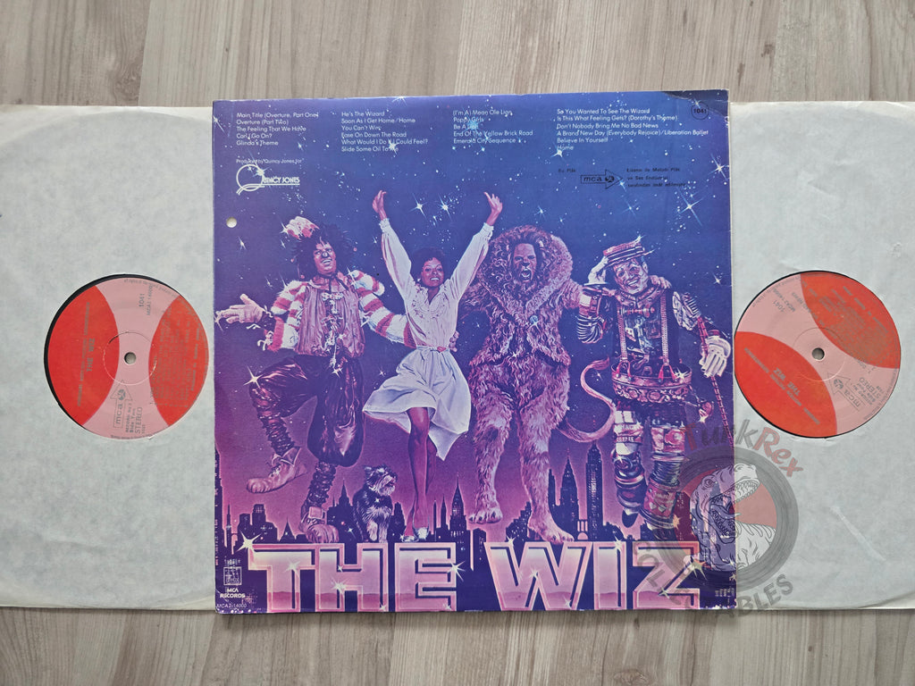 Various – The Wiz OST Turkish Pressing Vinyl Turkey Edition