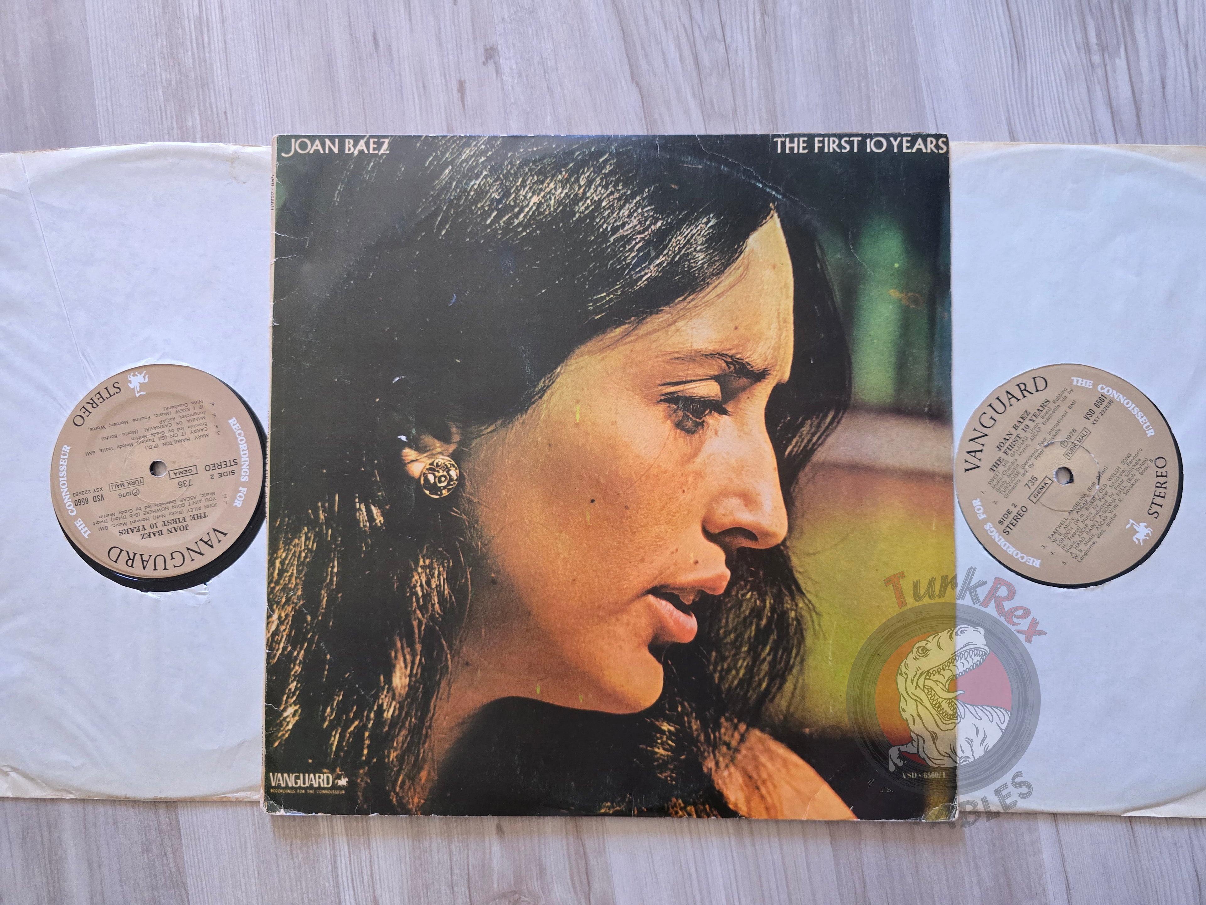 Joan Baez – The First 10 Years Turkish Pressing Vinyl Turkey Edition
