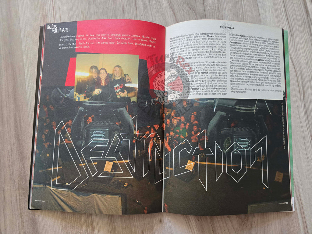 Yüxexes 2006 Rammstein Turkish Mag Turkey Behemoth Destruction Limp Bizkit System of a Down