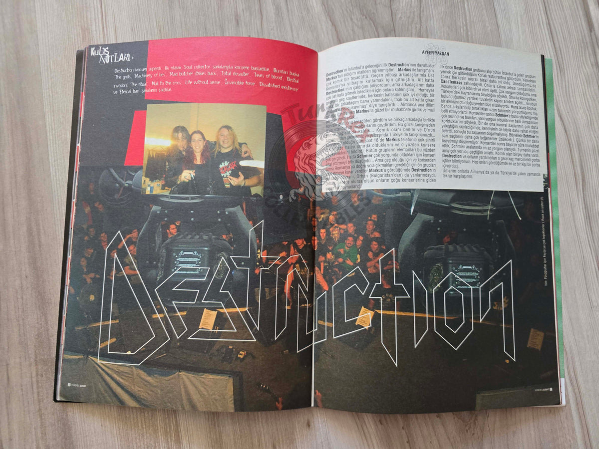 Yüxexes 2006 Rammstein Turkish Mag Turkey Behemoth Destruction Limp Bizkit System of a Down